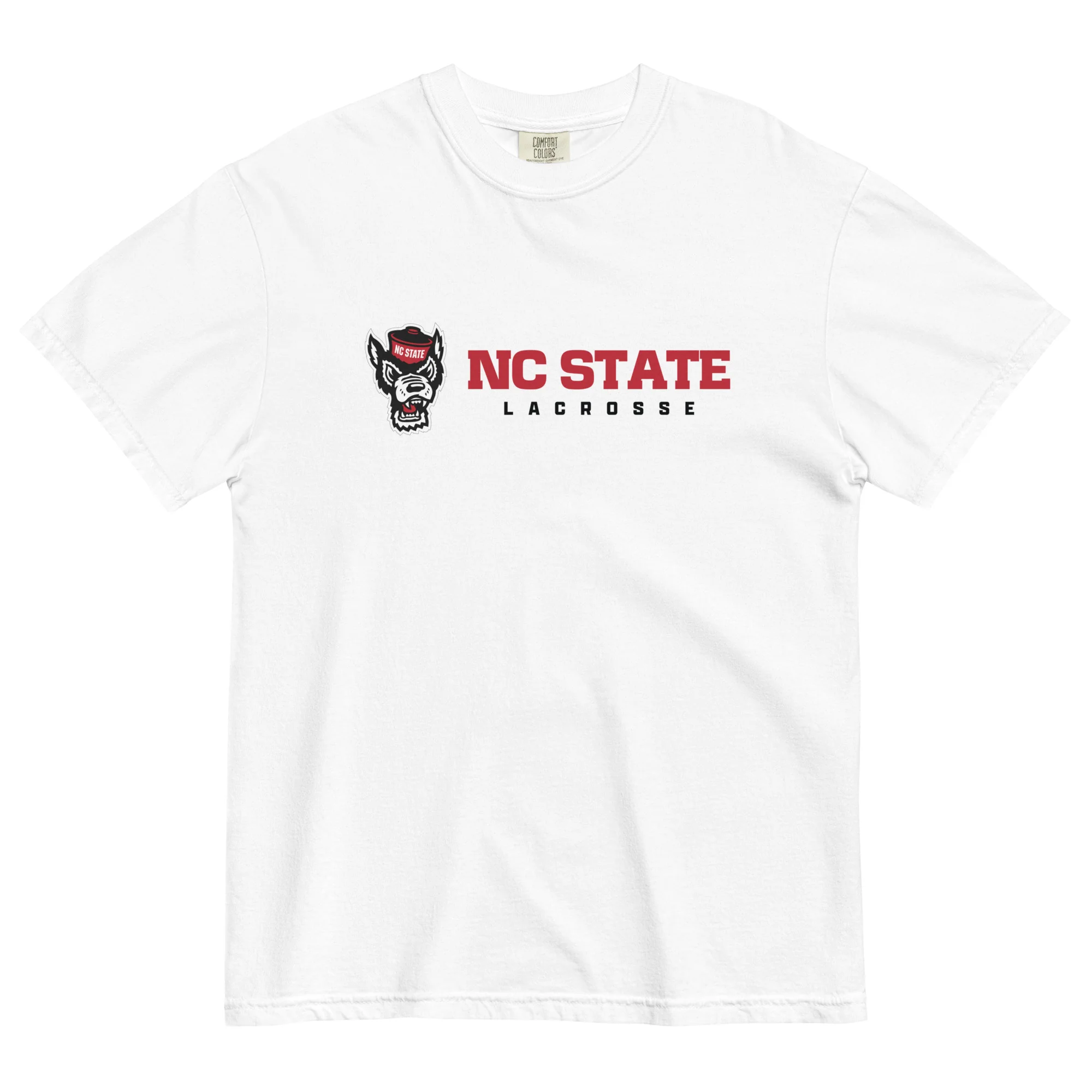 NC State Text Unisex Garment-dyed T-Shirt - Image 2