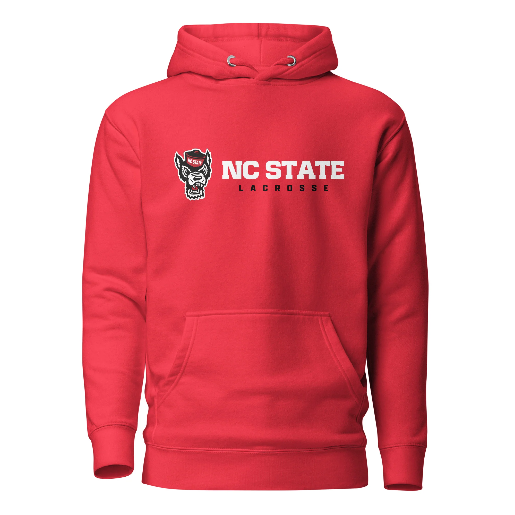 NC State Text Unisex Hoodie - Image 4