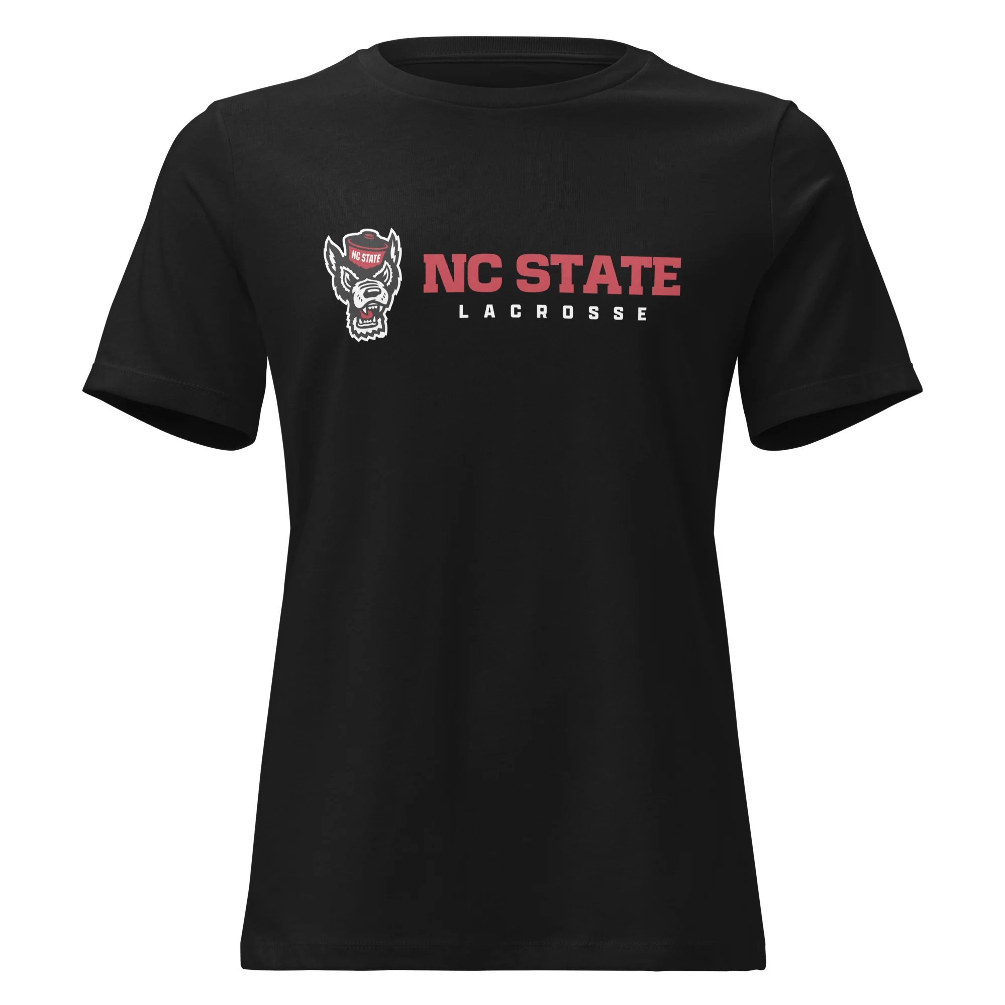 NC State Text Women's T-Shirt - Image 3