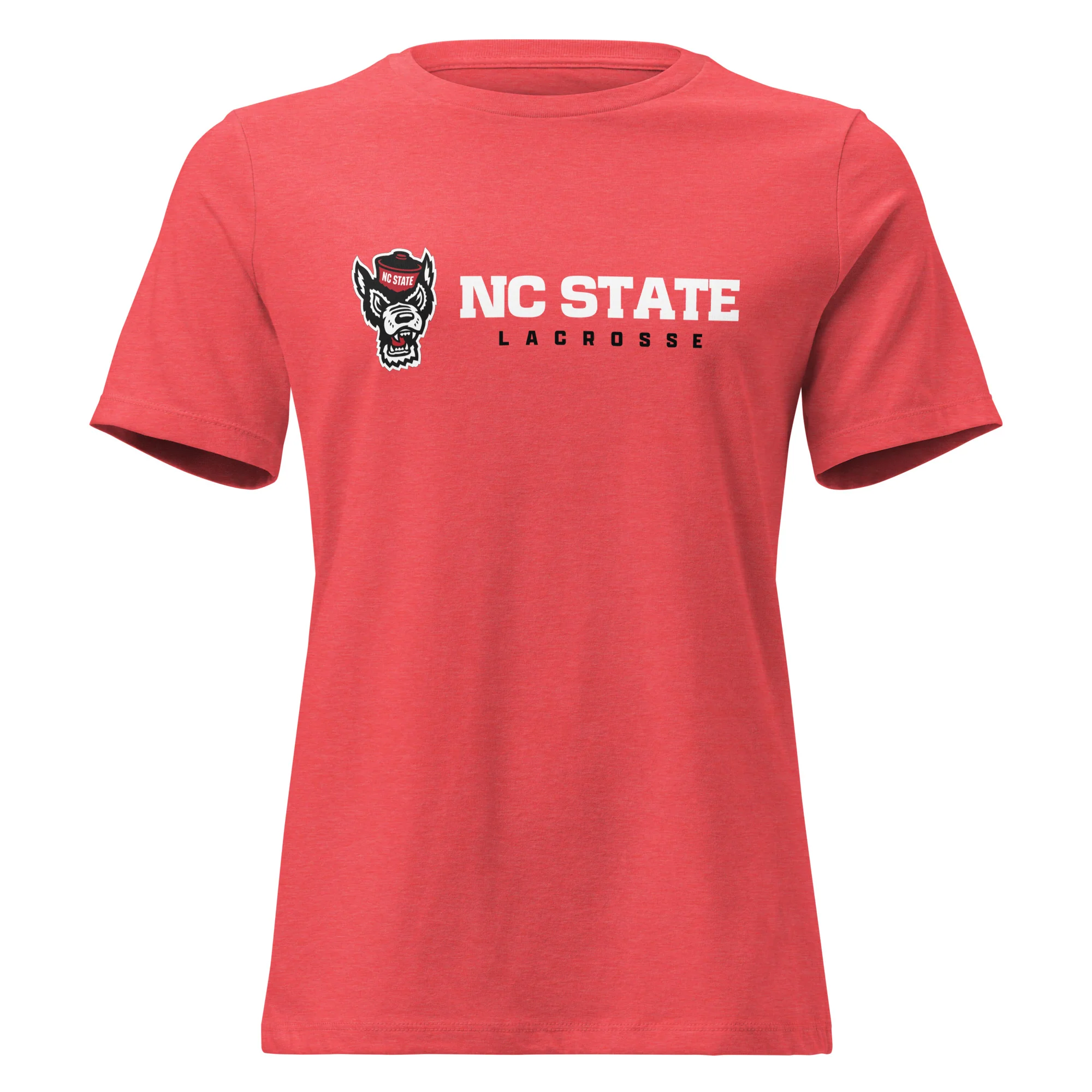 NC State Text Women's T-Shirt - Image 4