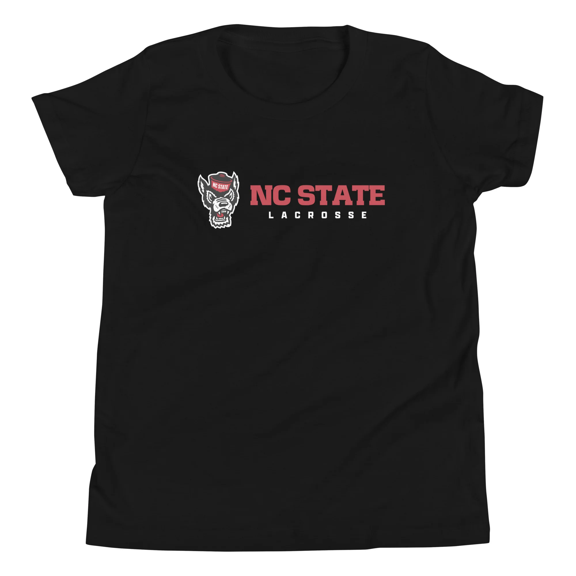 NC State Text Youth Short Sleeve T-Shirt - Image 3