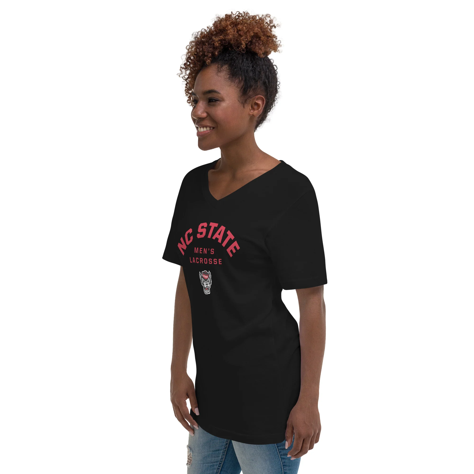NC State Unisex V-Neck T-Shirt - Image 2