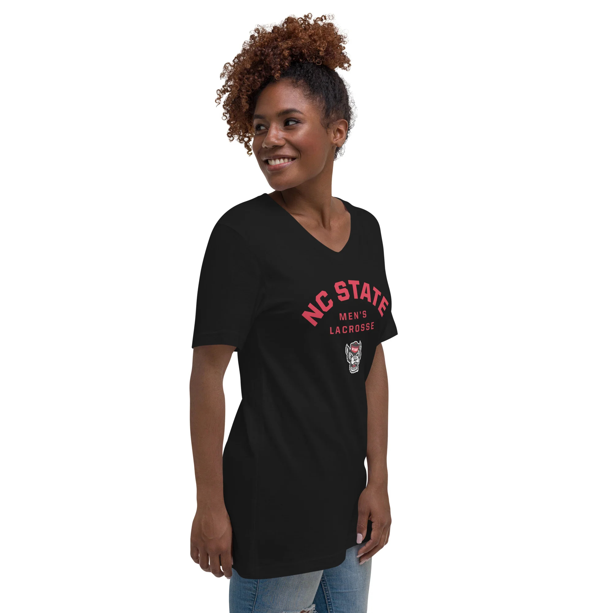 NC State Unisex V-Neck T-Shirt - Image 3