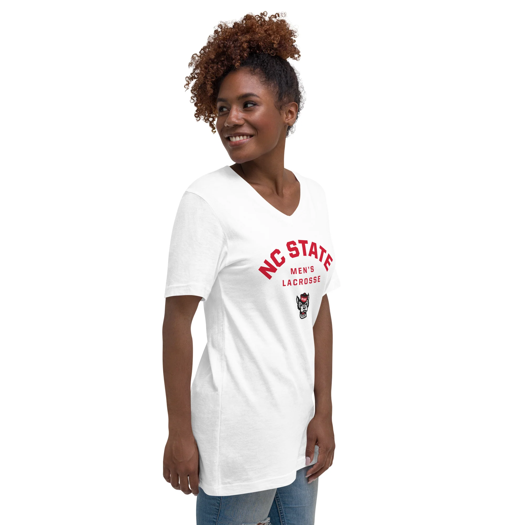 NC State Unisex V-Neck T-Shirt - Image 6
