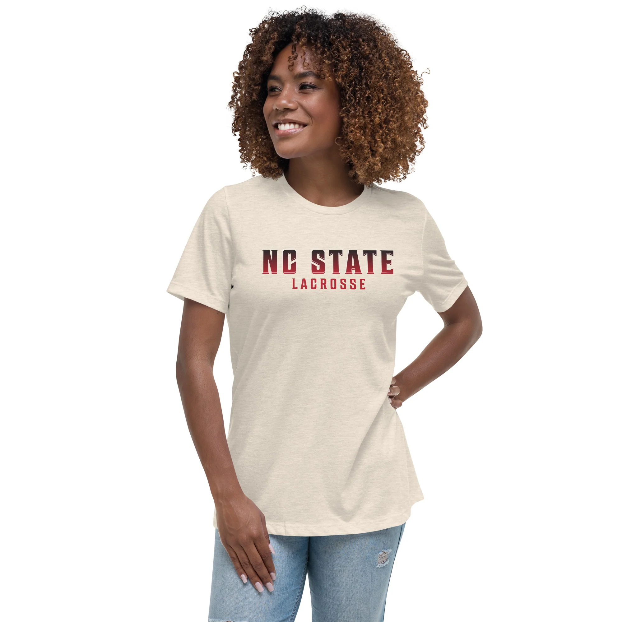 NC State Women's Relaxed T-Shirt - Image 5
