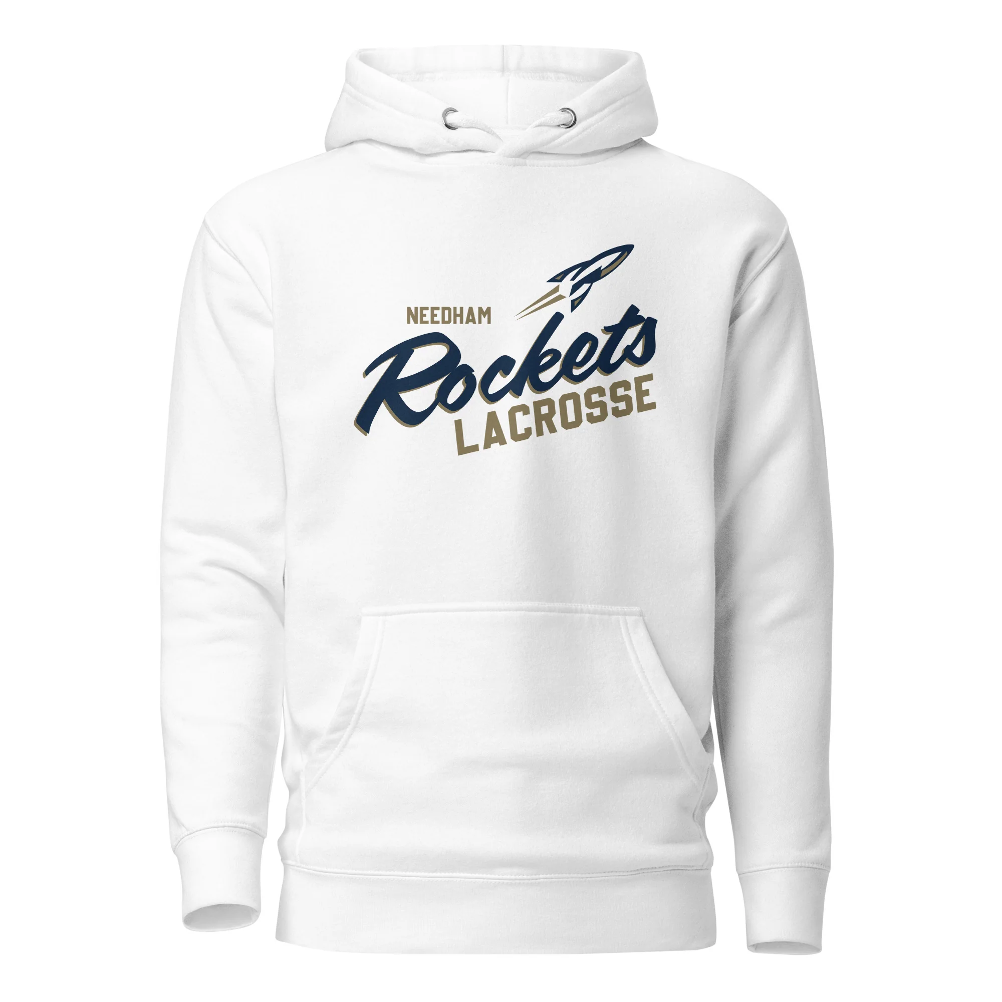 Needham Script Unisex Hoodie - Image 3