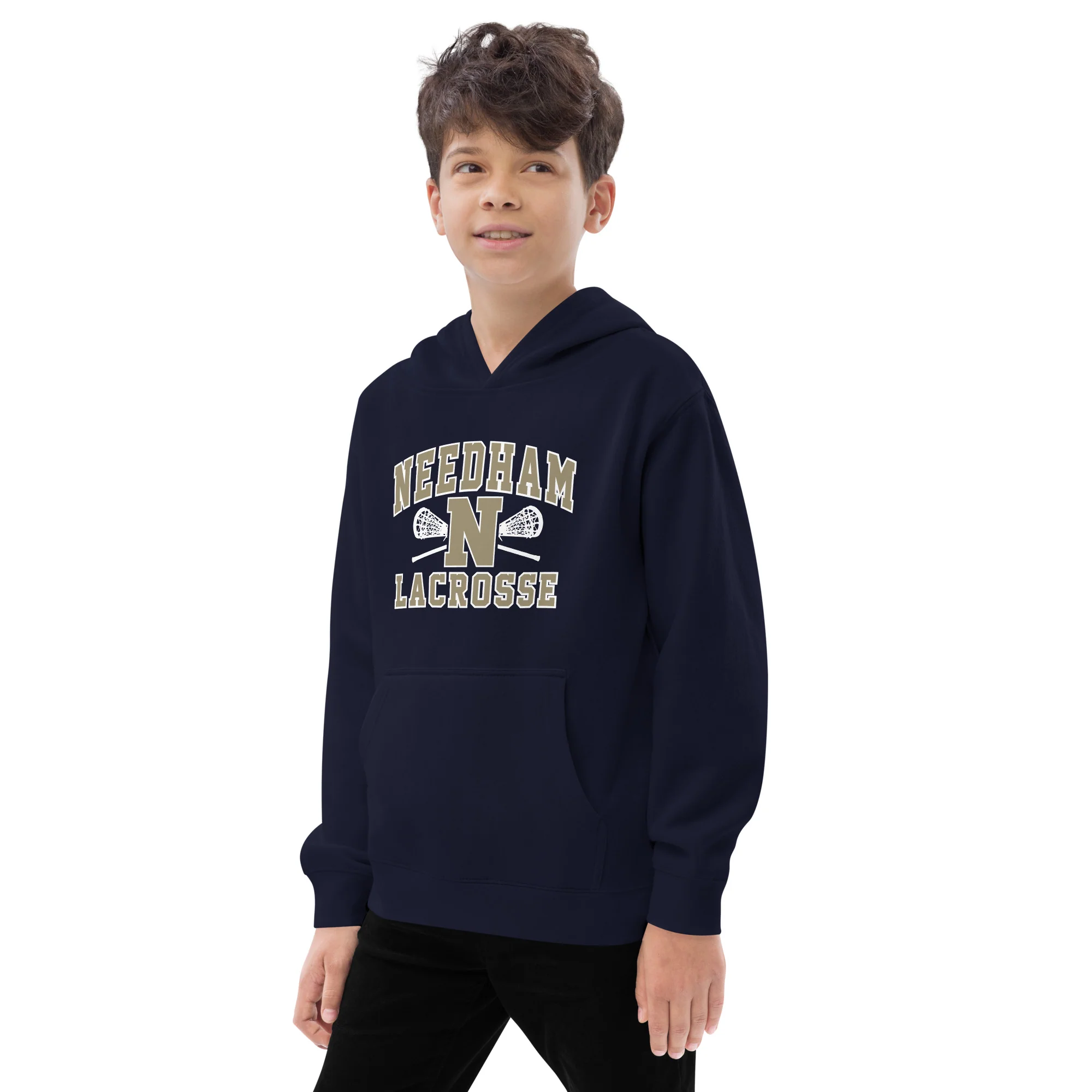 Needham Youth Fleece Hoodie - Image 6