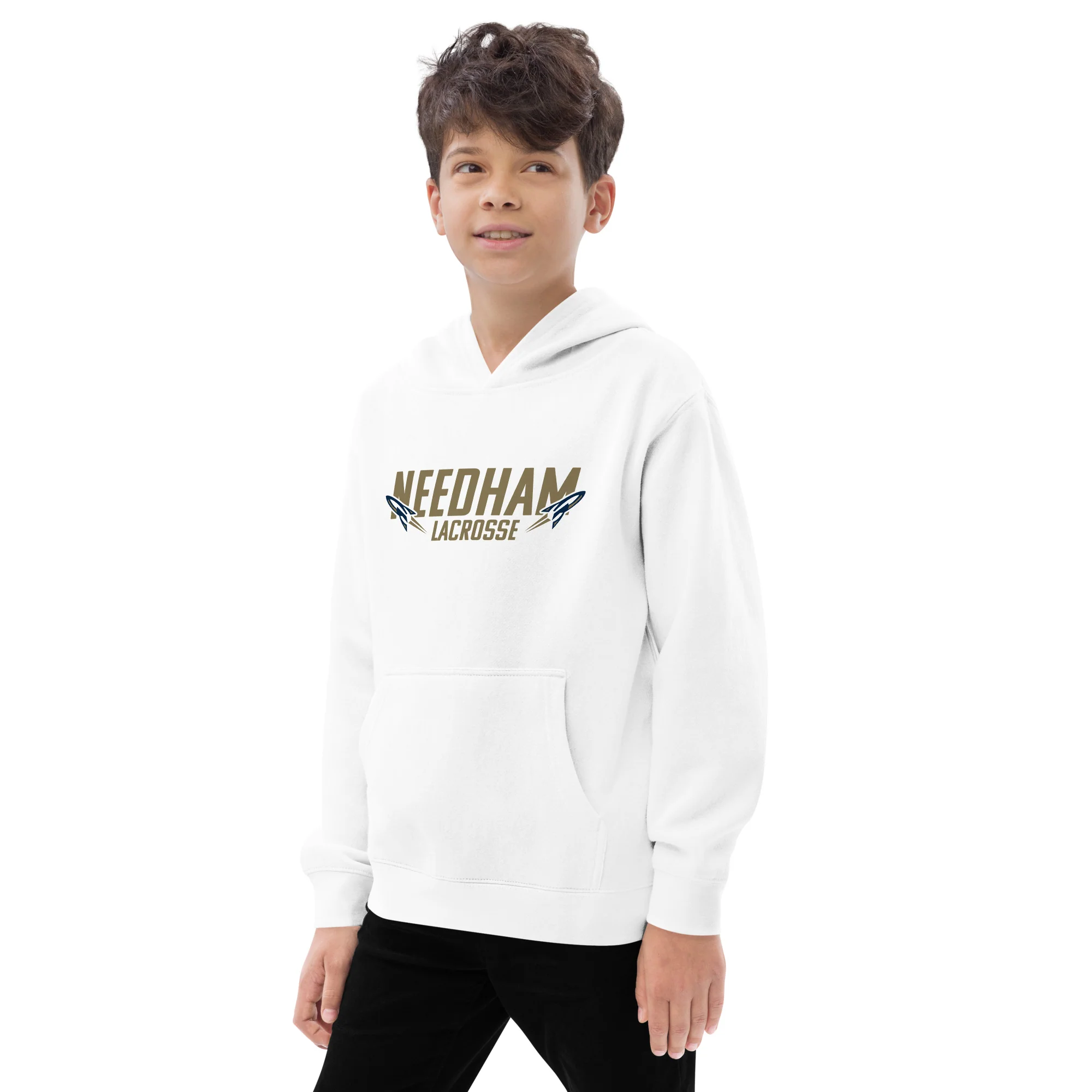 Needham Youth Fleece Hoodie - Image 6