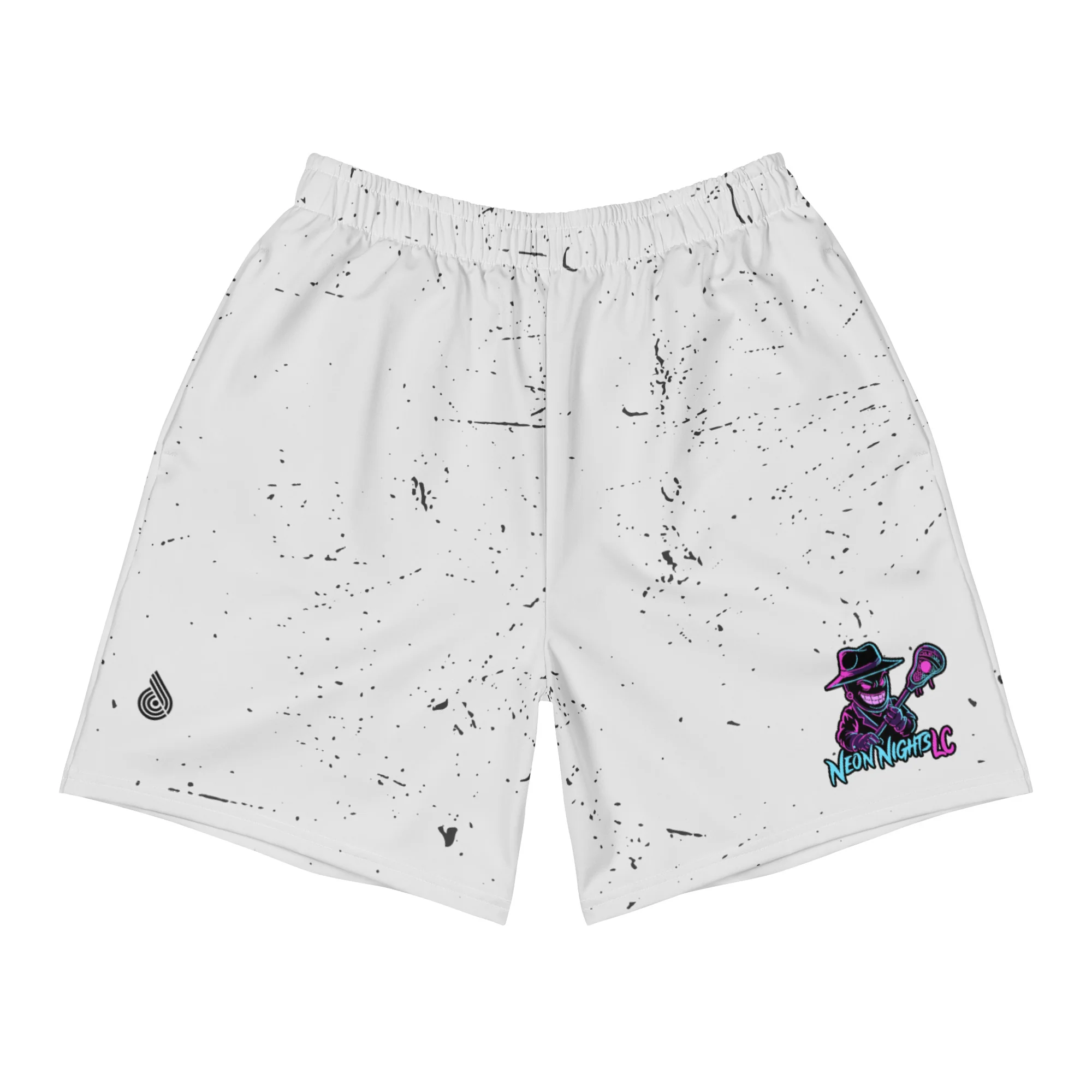 Neon Nights Unisex Athletic Shorts