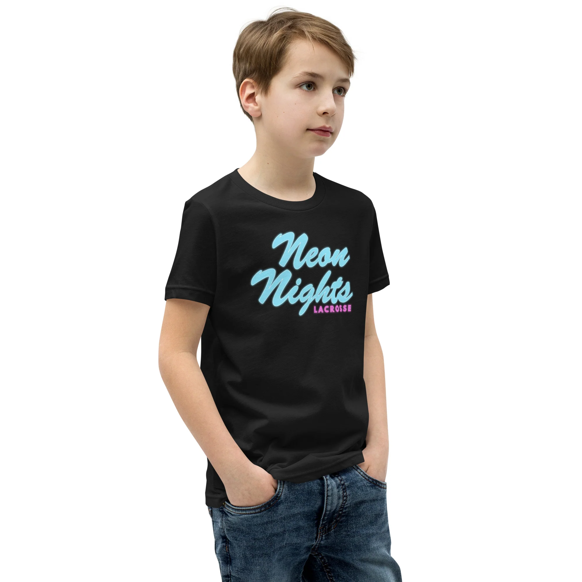 Neon Nights YOUTH T-Shirt - Image 4