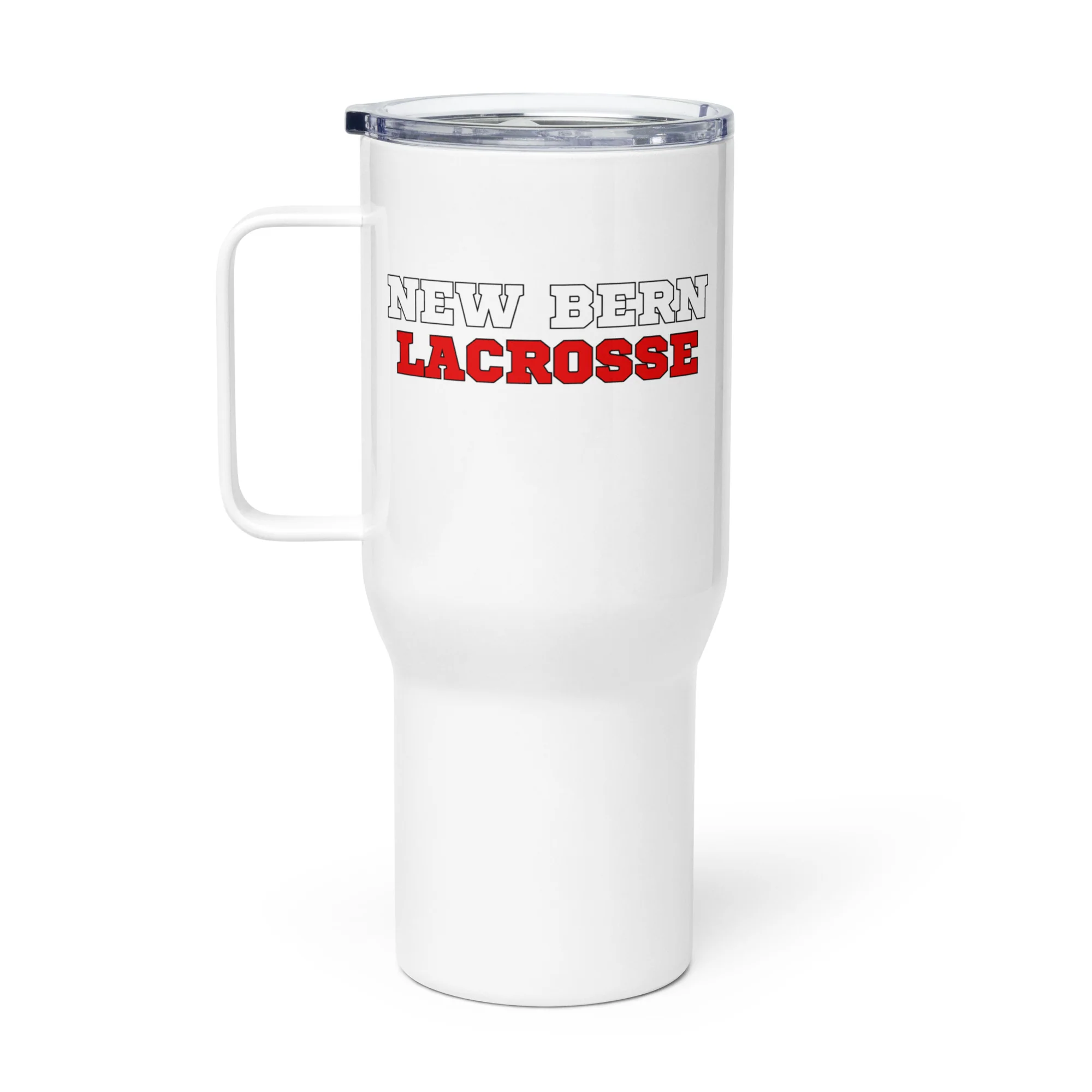 New Bern Travel mug with a handle