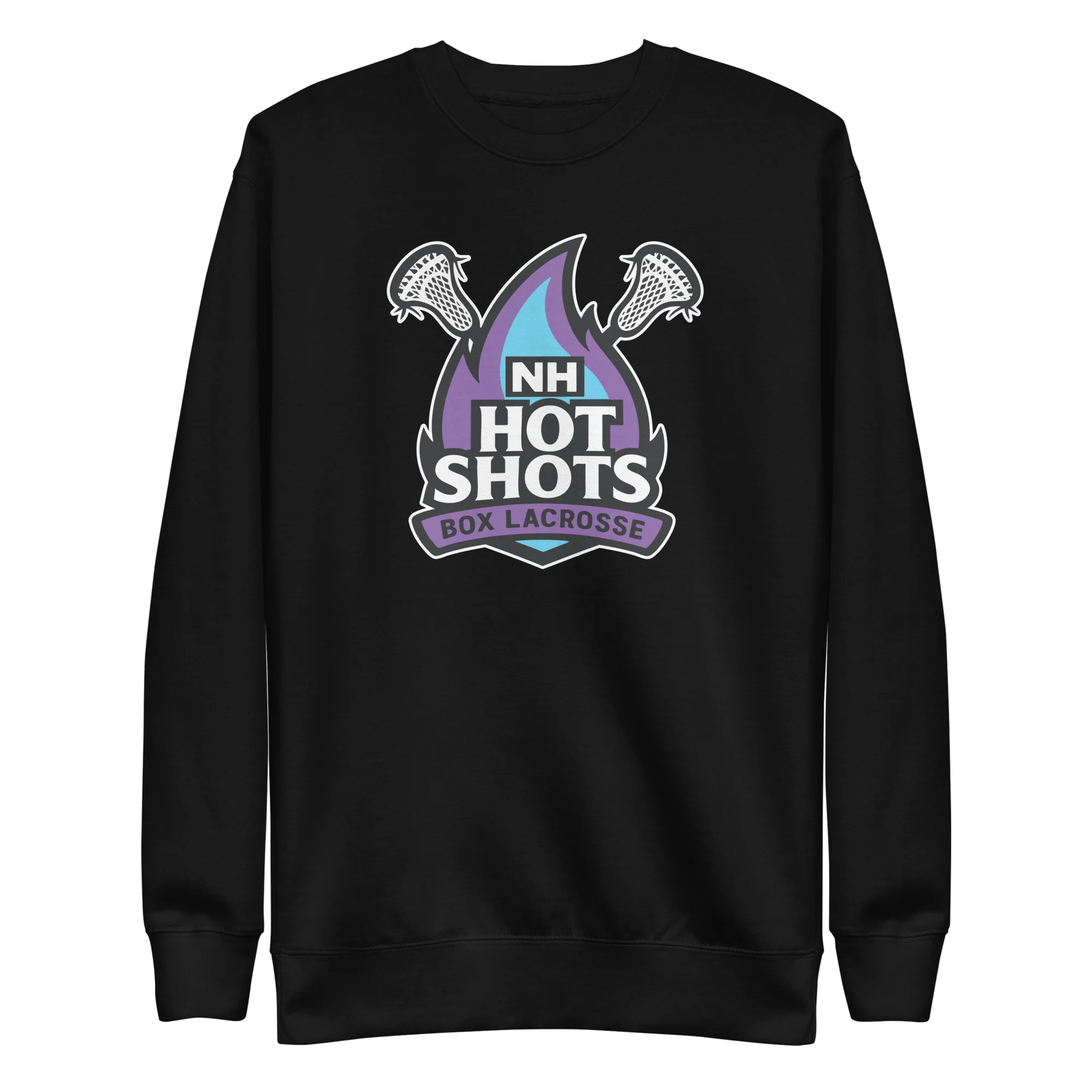 NH Hot Shots Box Unisex Premium Sweatshirt - Image 3
