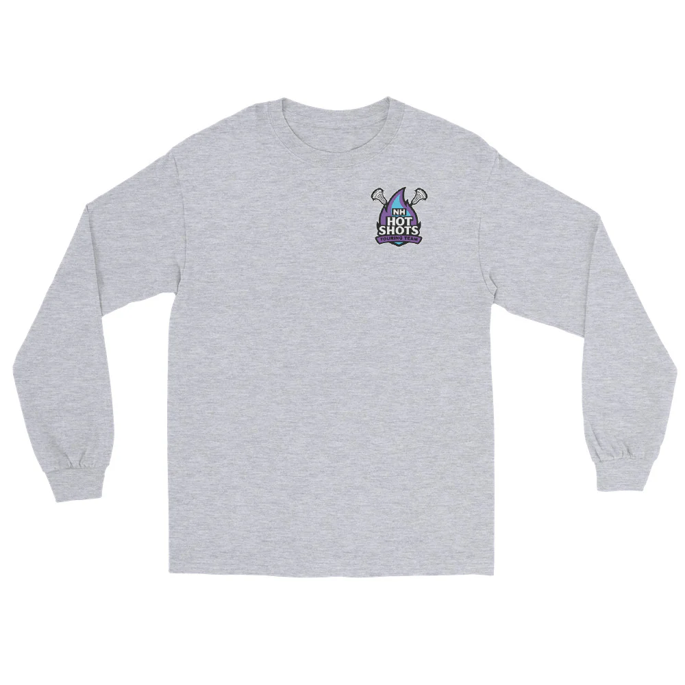 NH Hot Shots Men’s Long Sleeve Shirt - Image 3