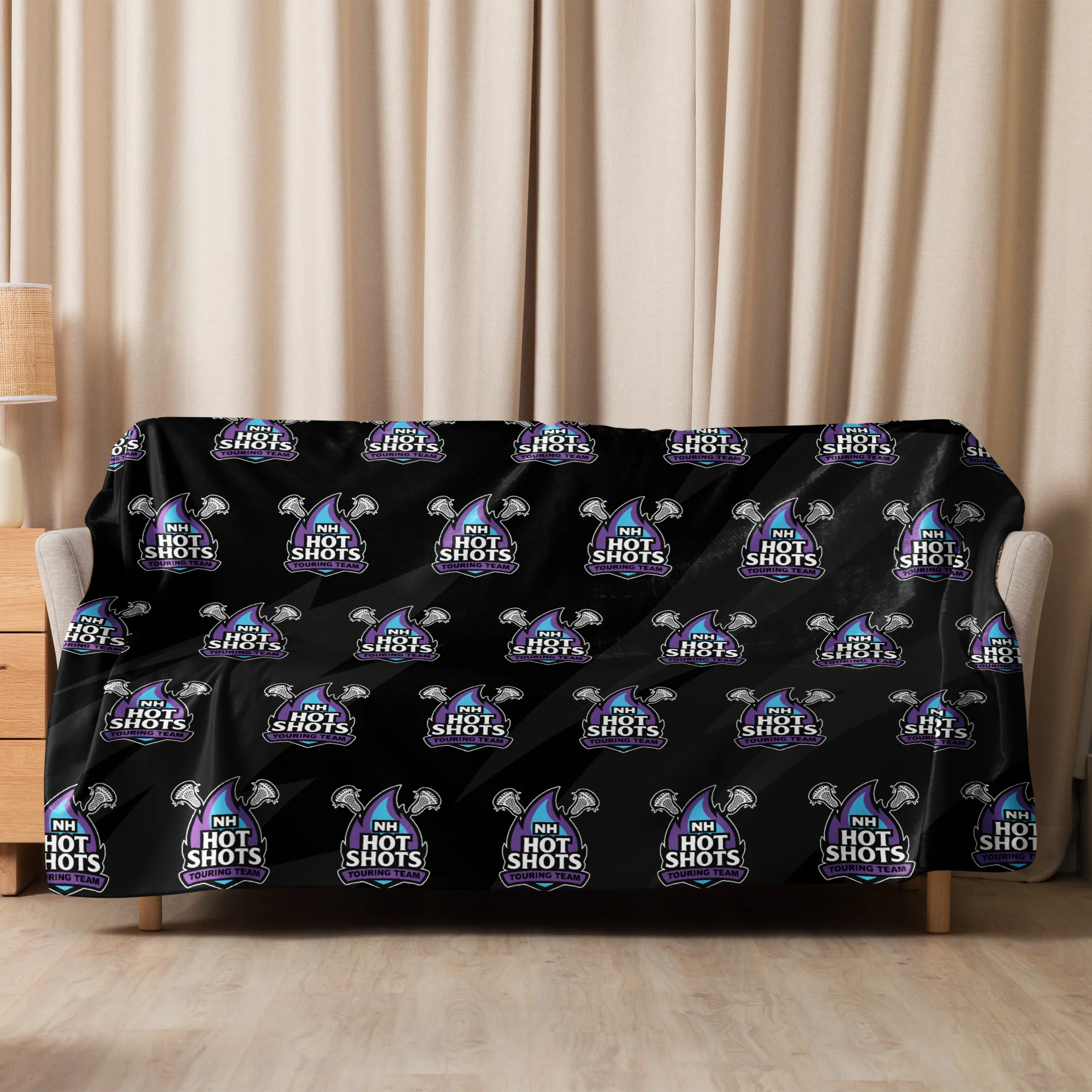 NH Hot Shots Sherpa blanket - Image 3