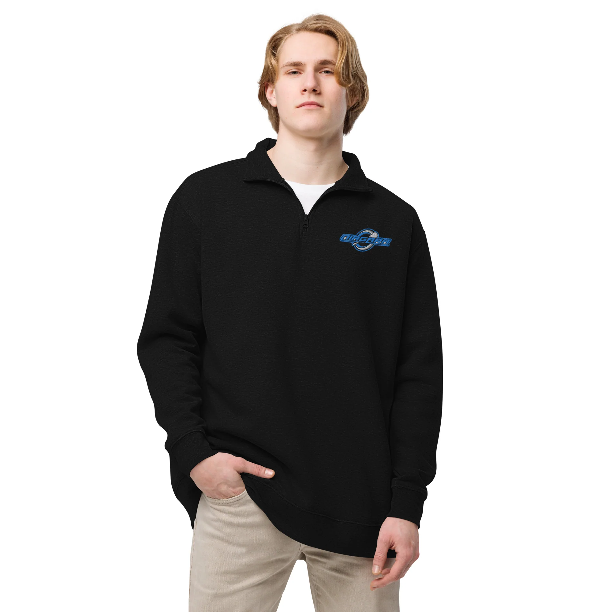 Niagara Unisex fleece pullover - Image 3