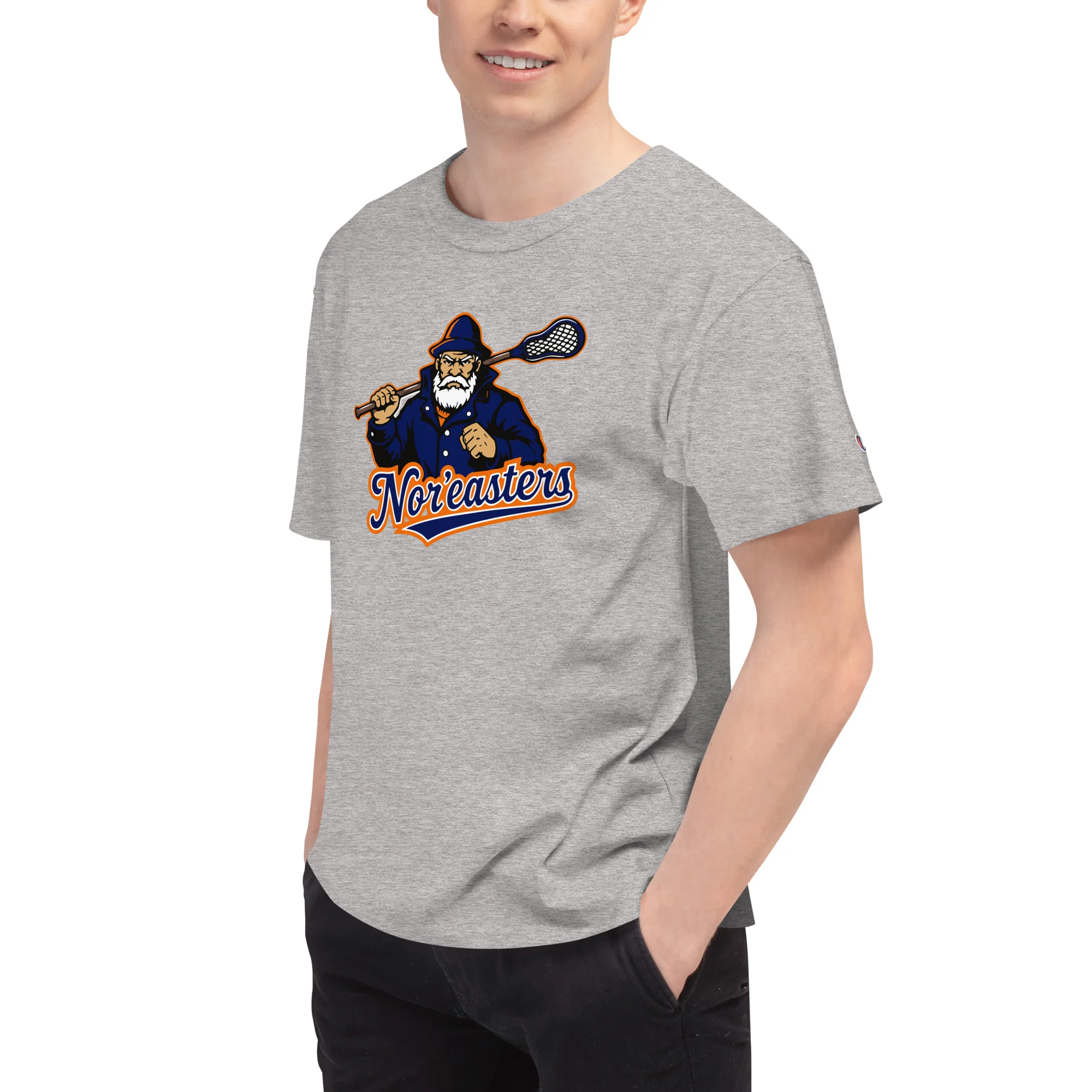 Nor'easters Men's Champion T-Shirt - Image 2
