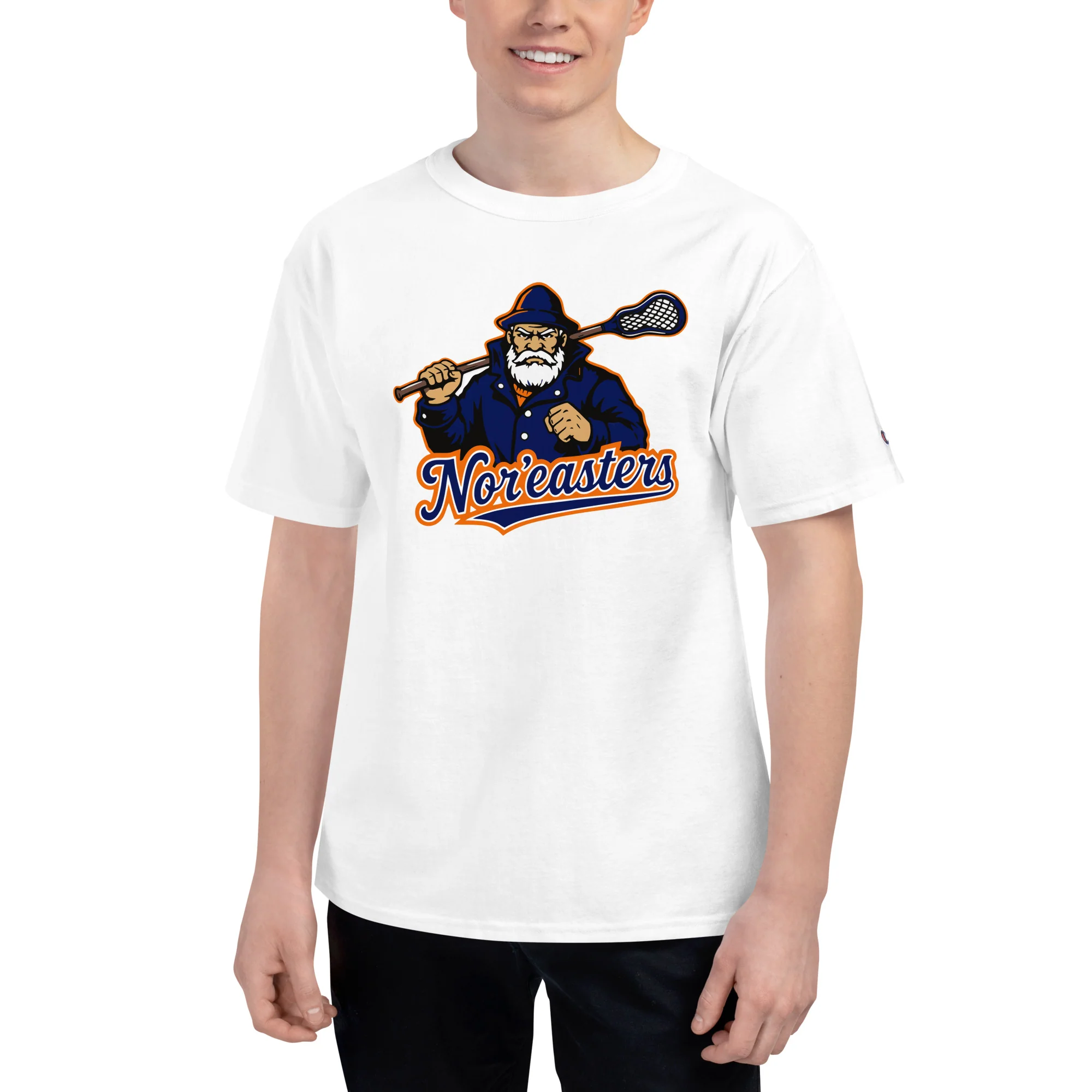 Nor'easters Men's Champion T-Shirt - Image 7
