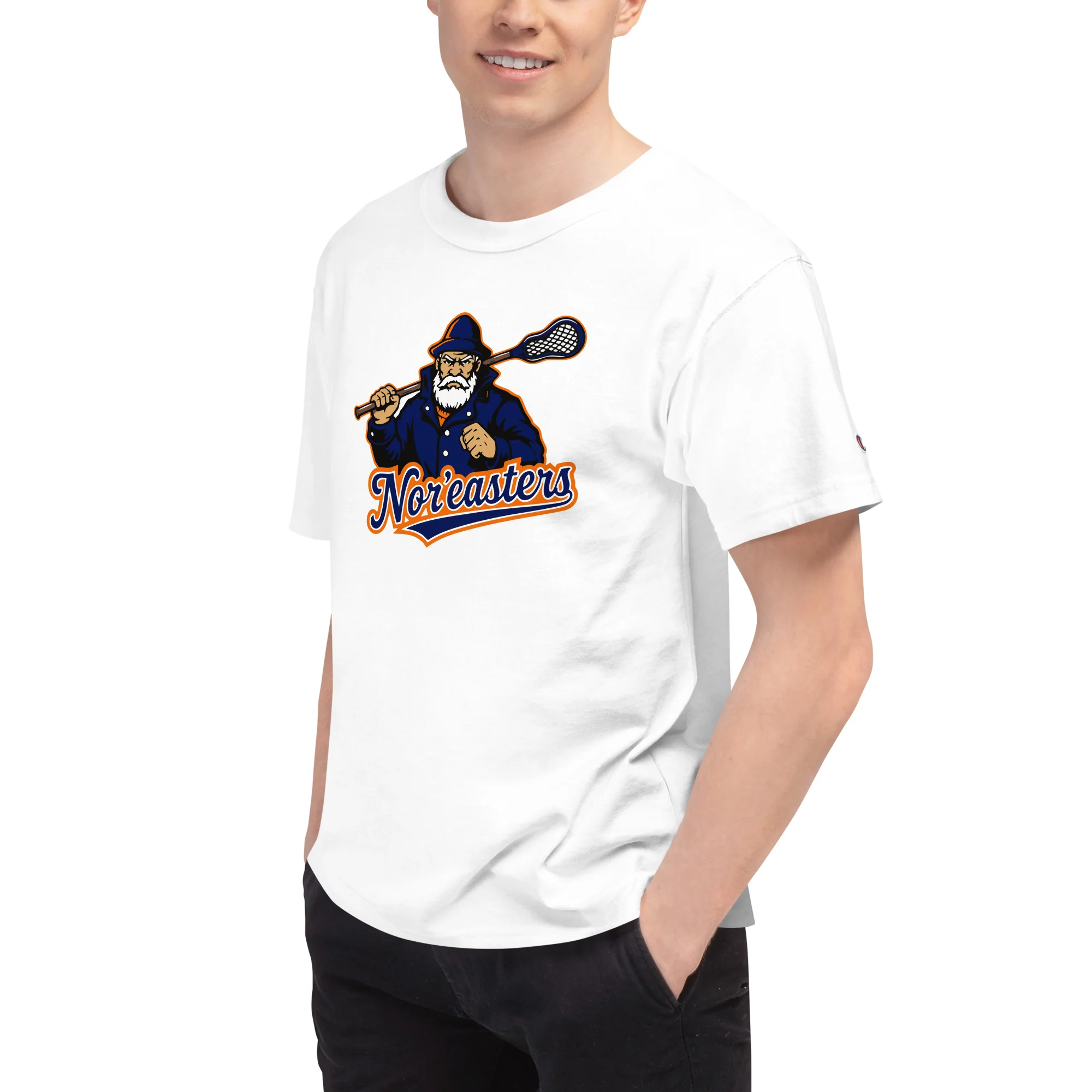 Nor'easters Men's Champion T-Shirt - Image 8