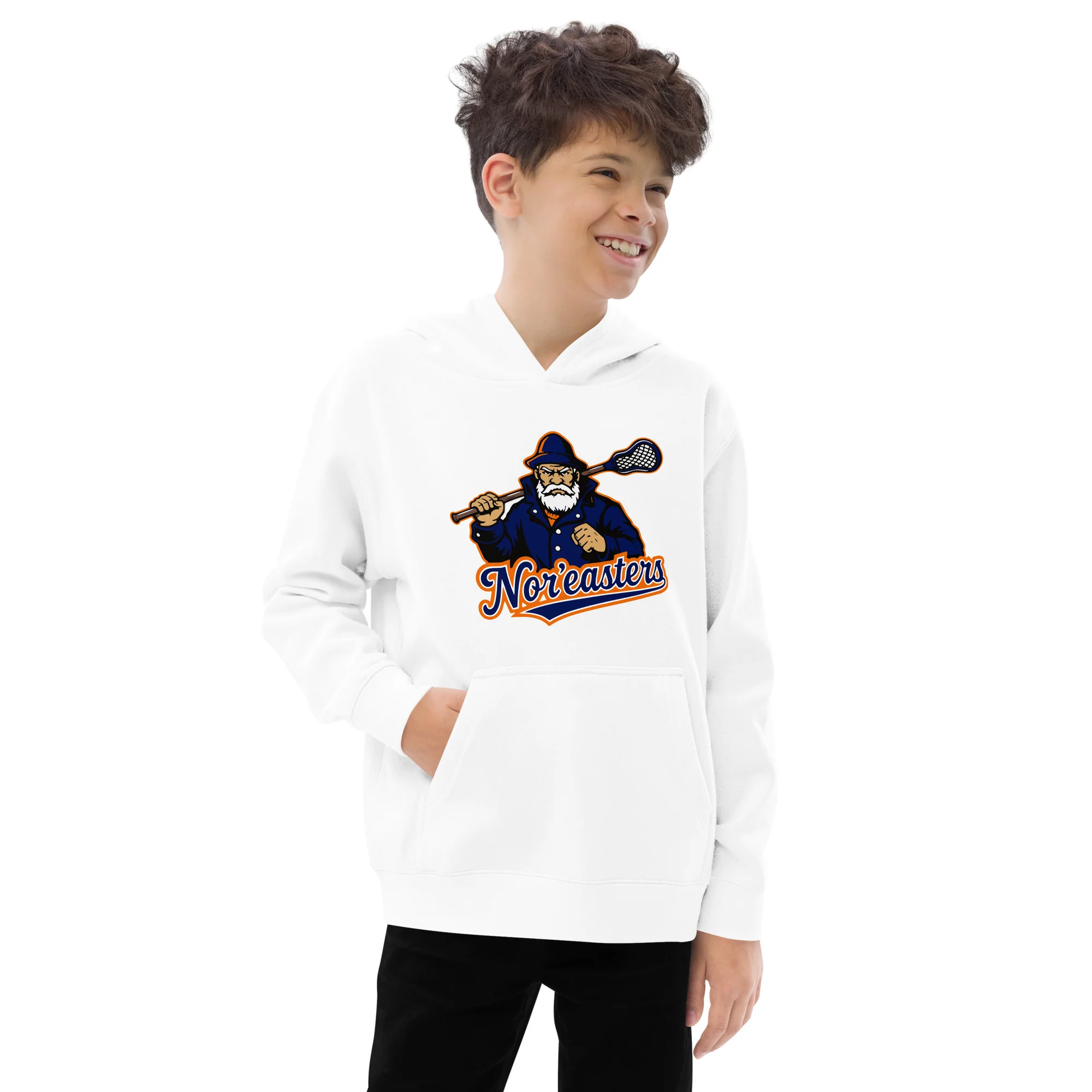 Nor'easters YOUTH Fleece Hoodie - Image 3