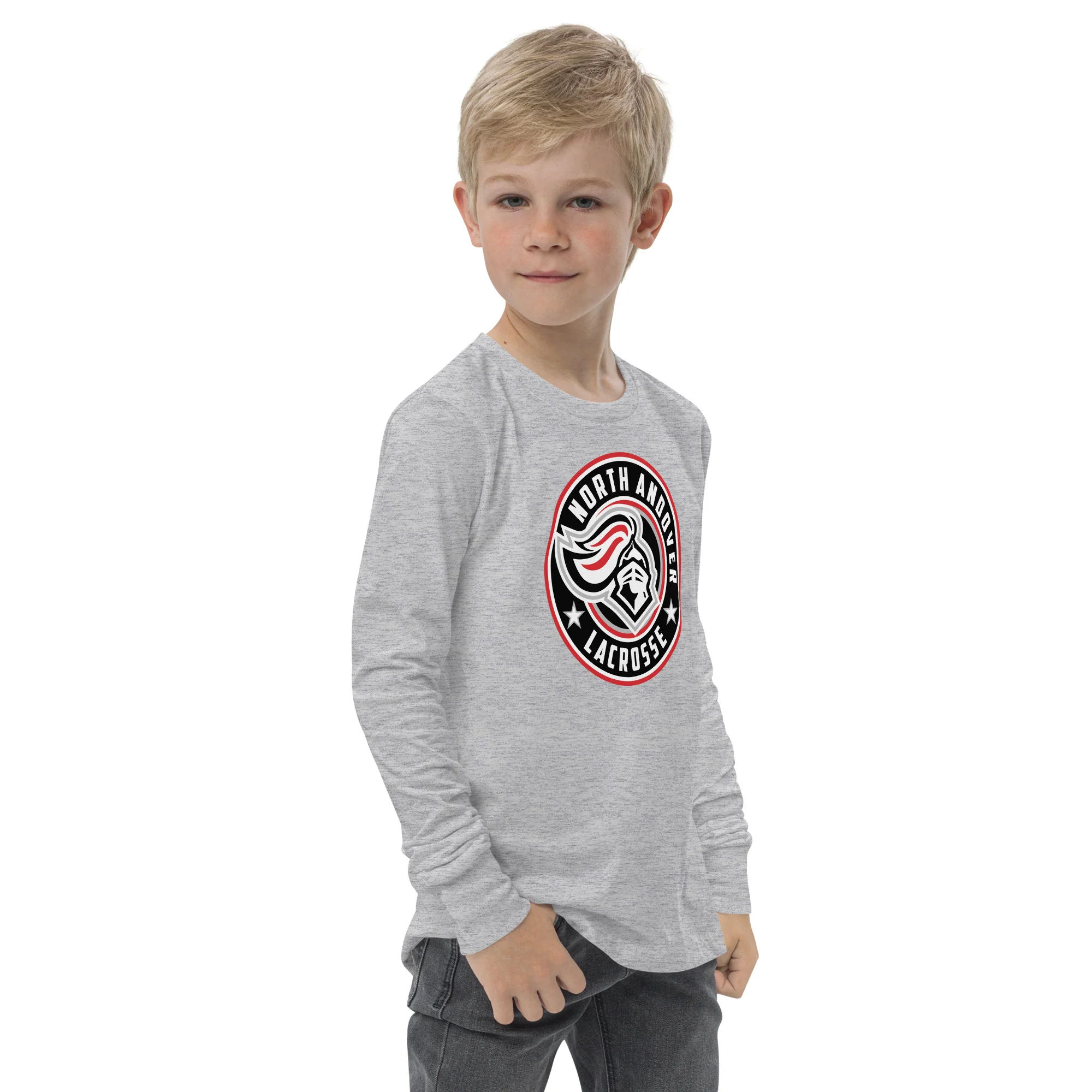 North Andover Youth long sleeve tee - Image 3
