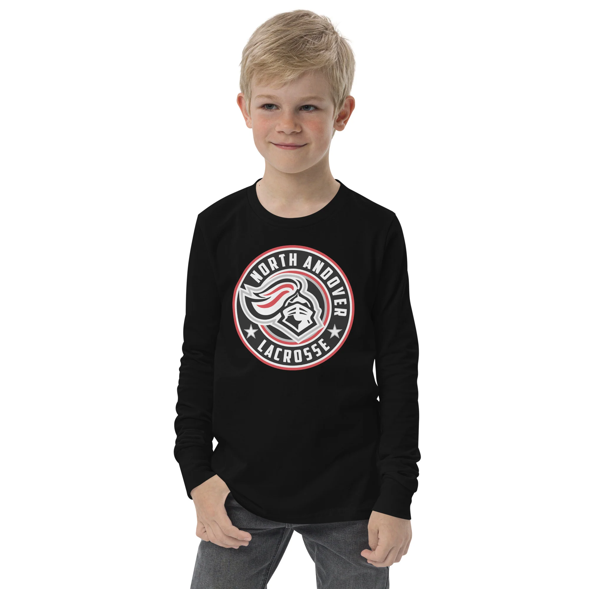North Andover Youth long sleeve tee - Image 4