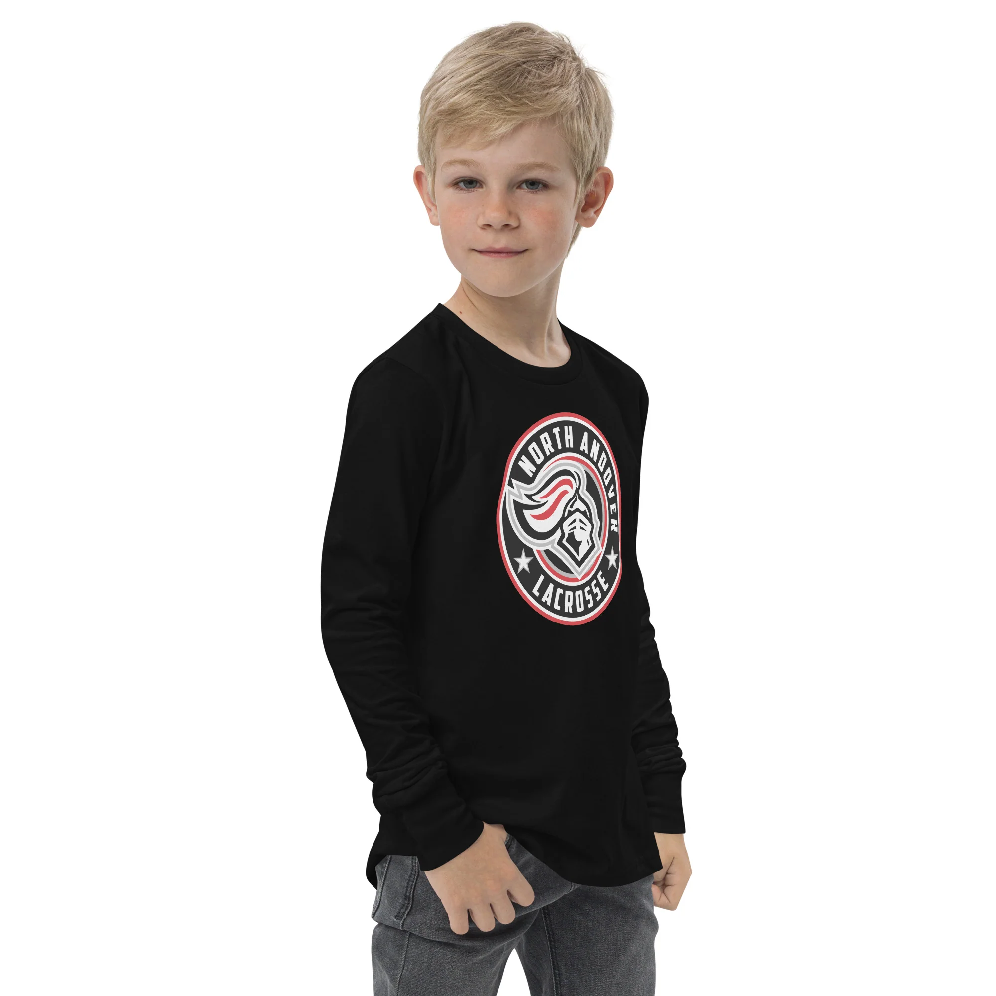 North Andover Youth long sleeve tee - Image 6