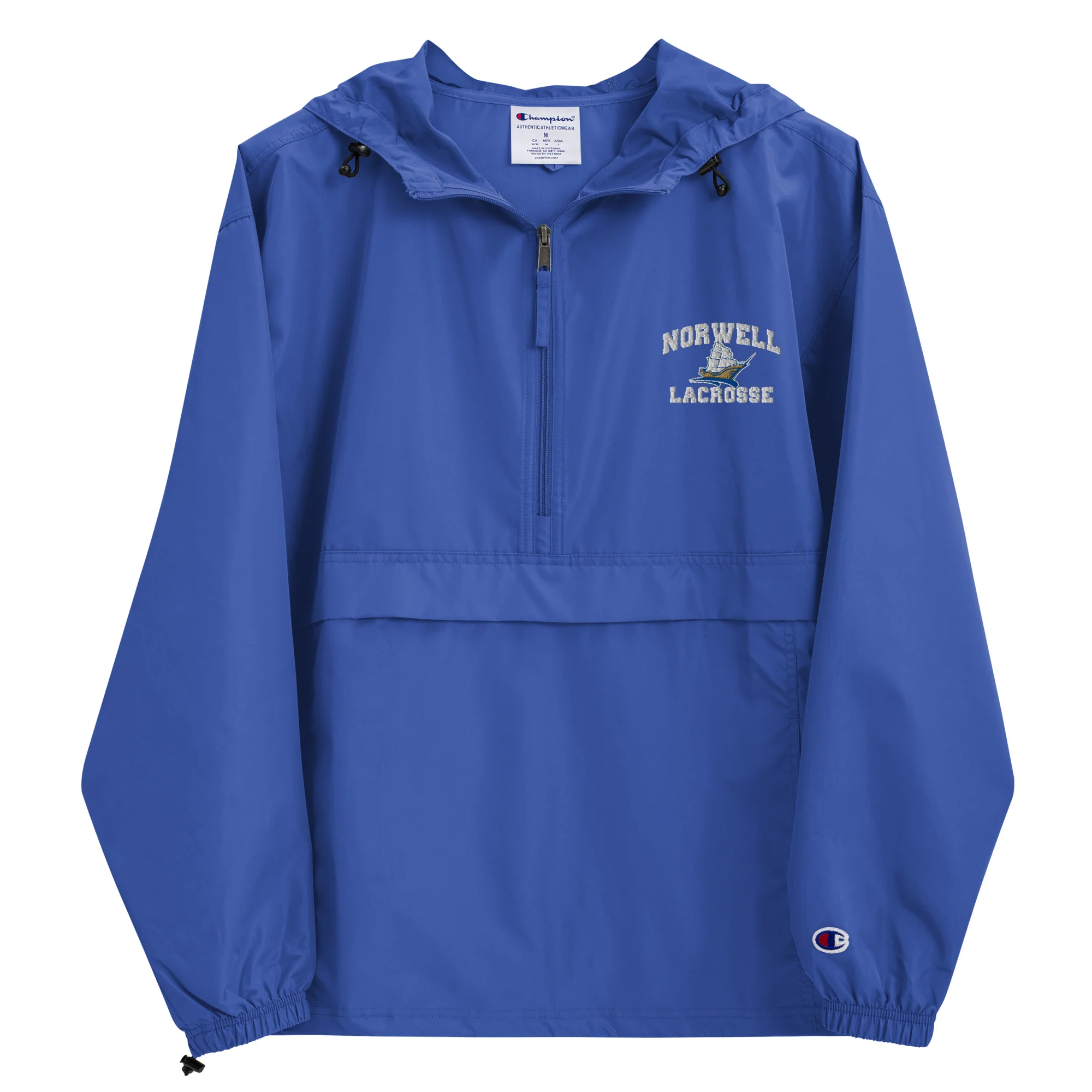Norwell Embroidered Champion Packable Jacket