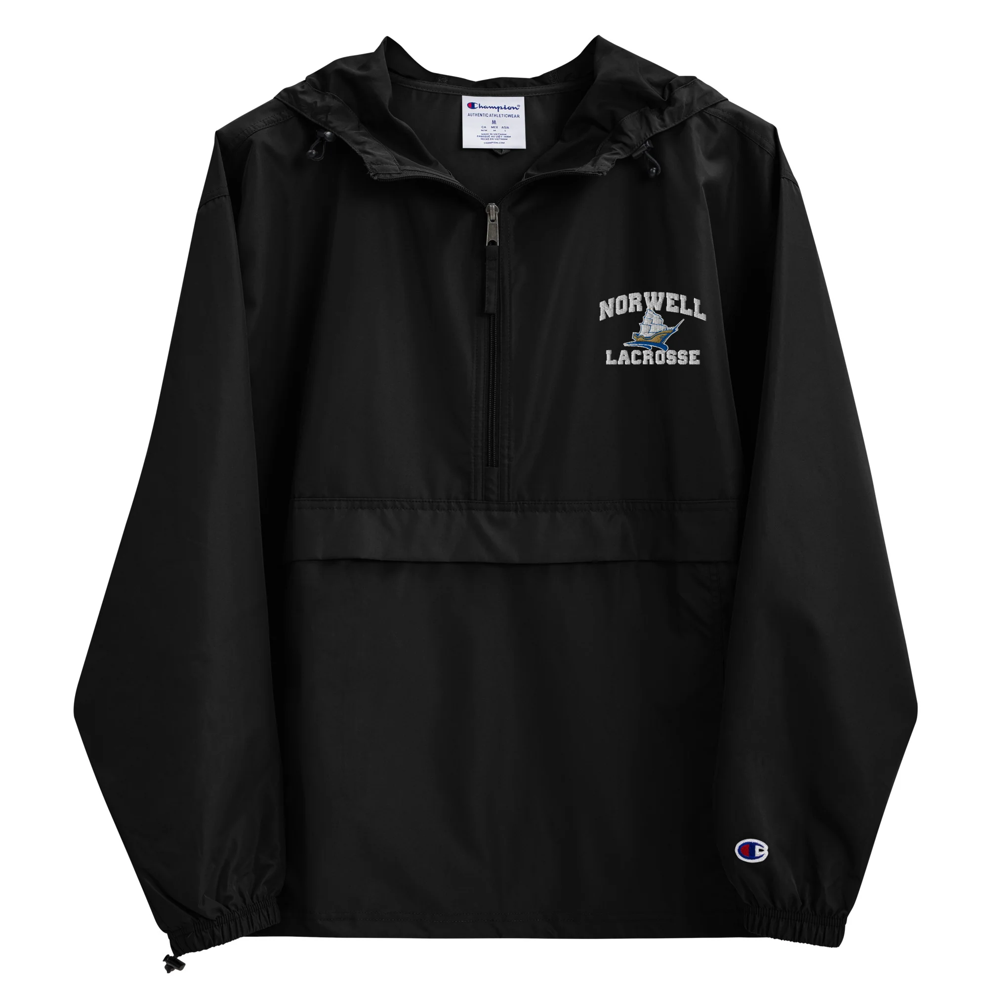 Norwell Embroidered Champion Packable Jacket - Image 2