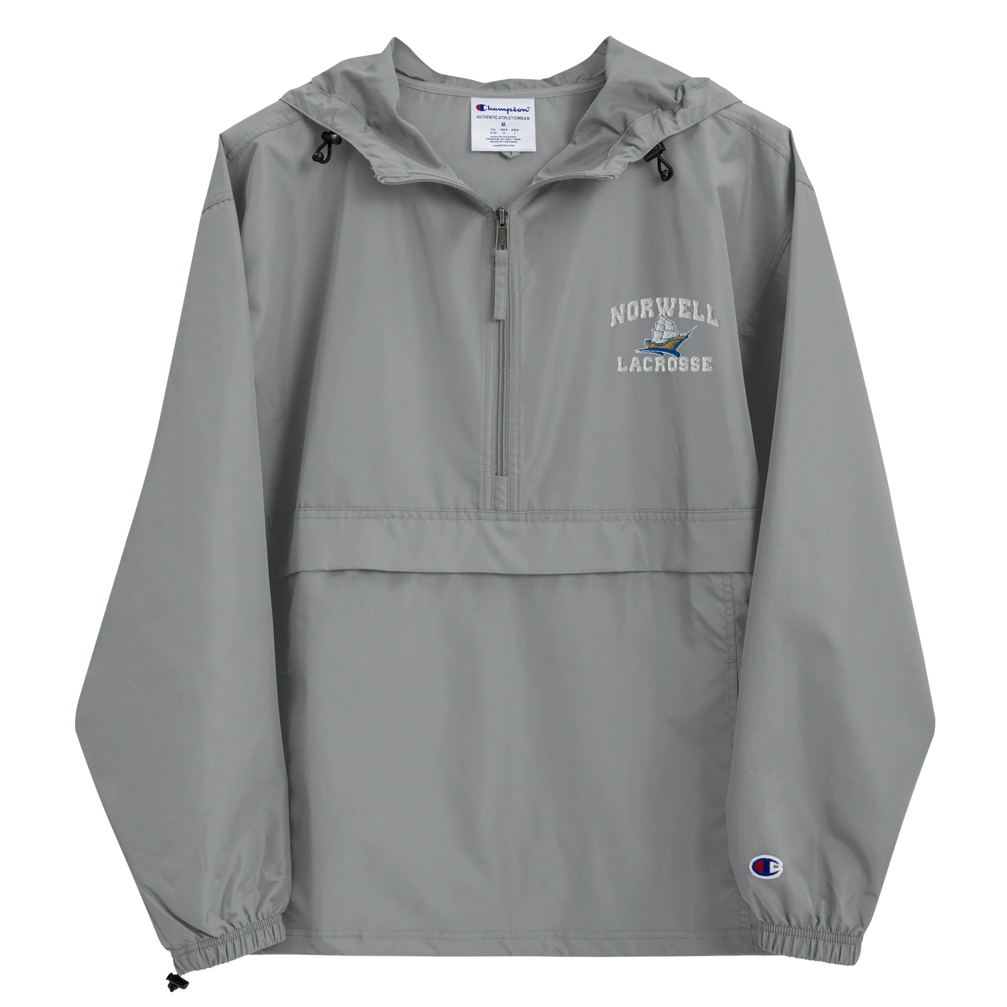 Norwell Embroidered Champion Packable Jacket - Image 3