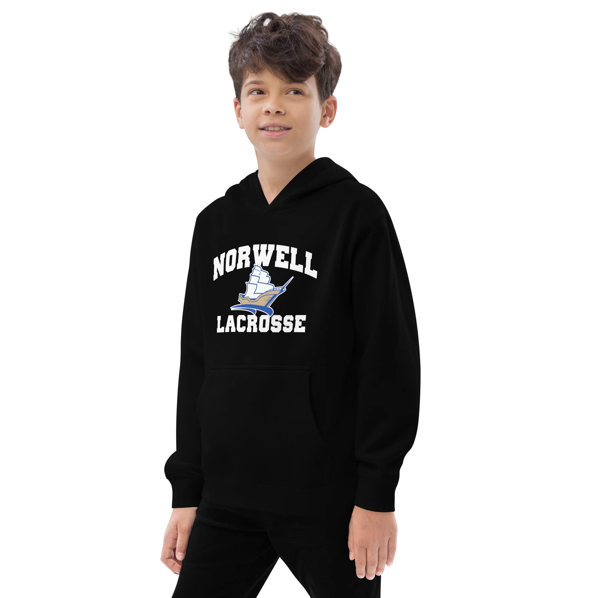 Norwell Kids fleece hoodie - Image 3