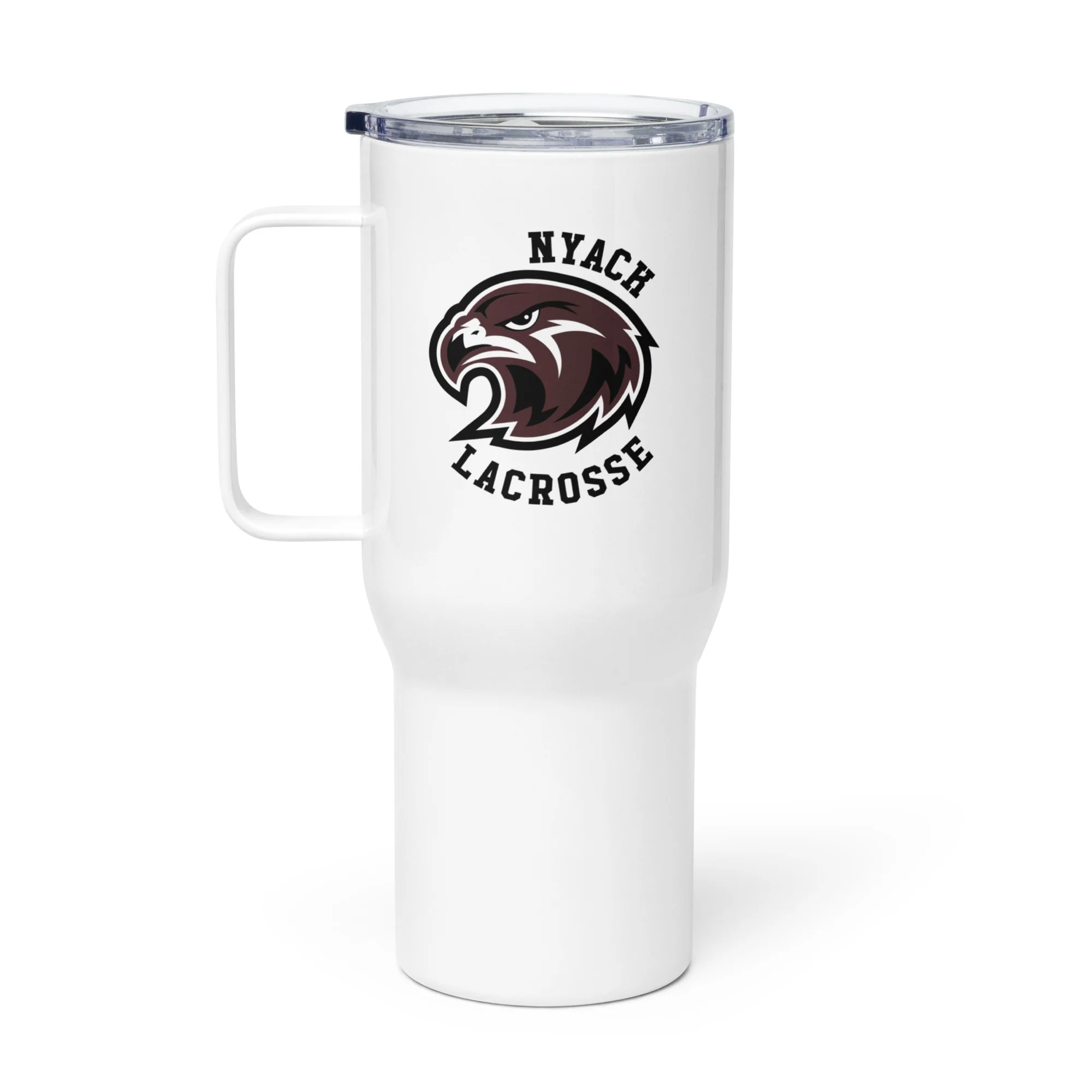 Nyack Travel mug with a handle