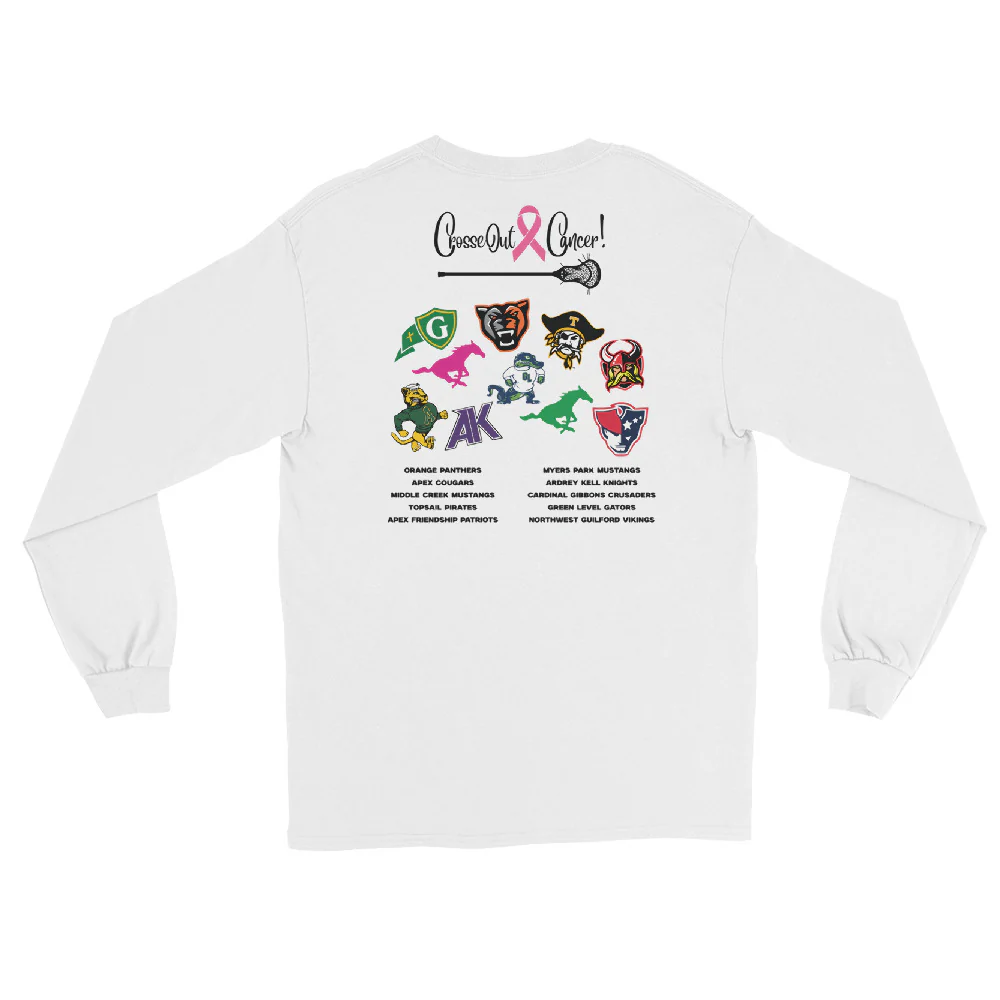 Orange Men’s Long Sleeve Shirt - Image 2