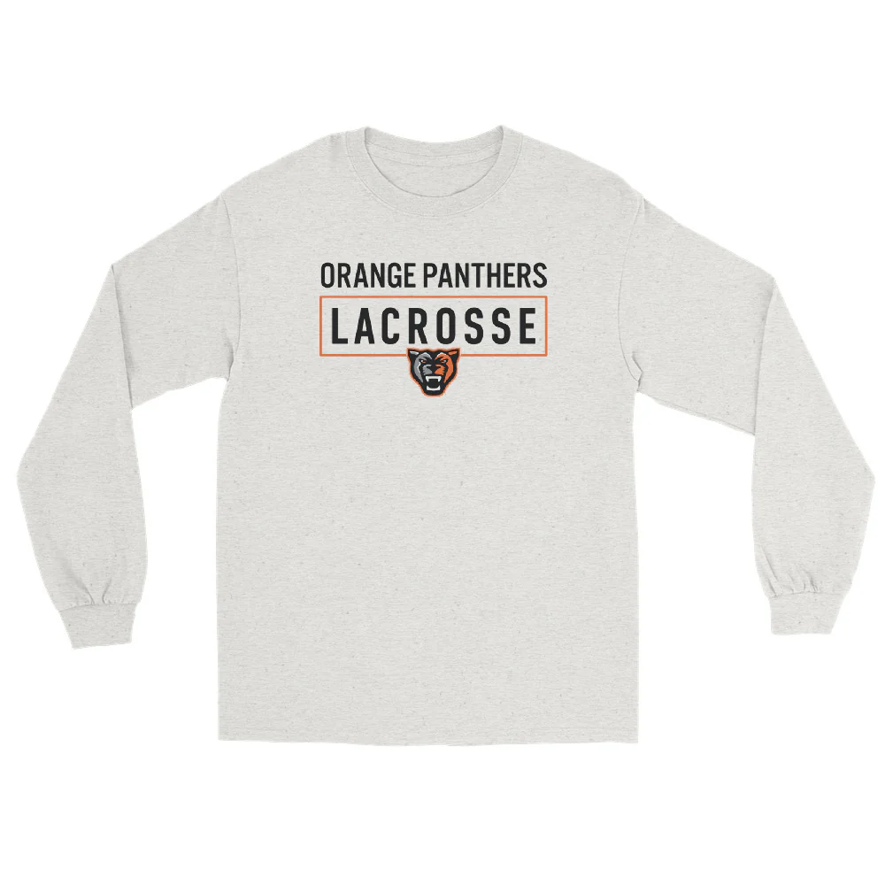 Orange Men’s Long Sleeve Shirt - Image 3