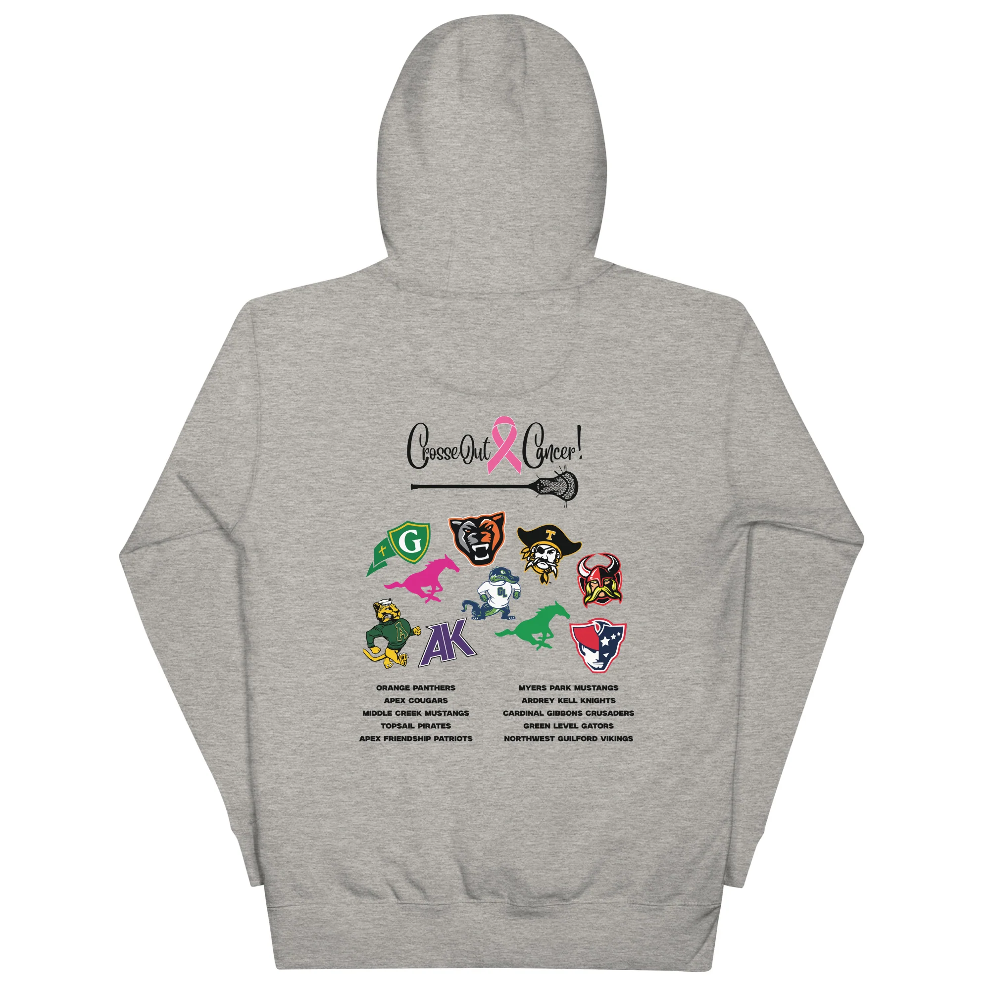 Orange Unisex Hoodie - Image 2