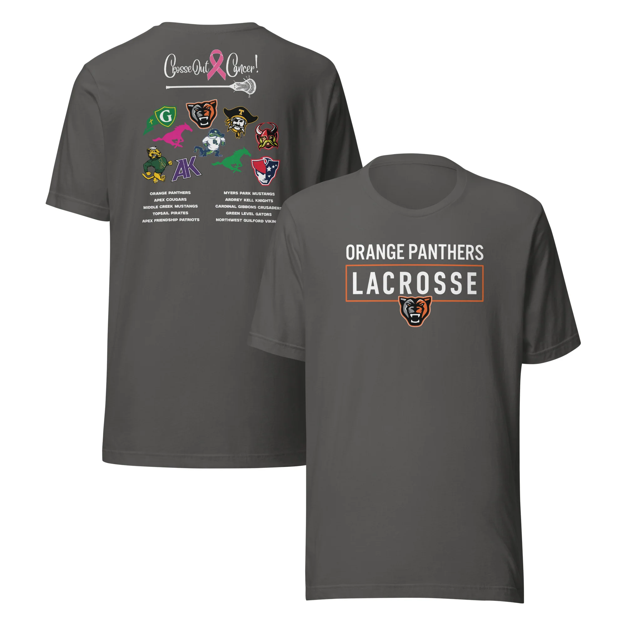 Orange Unisex t-shirt - Image 5