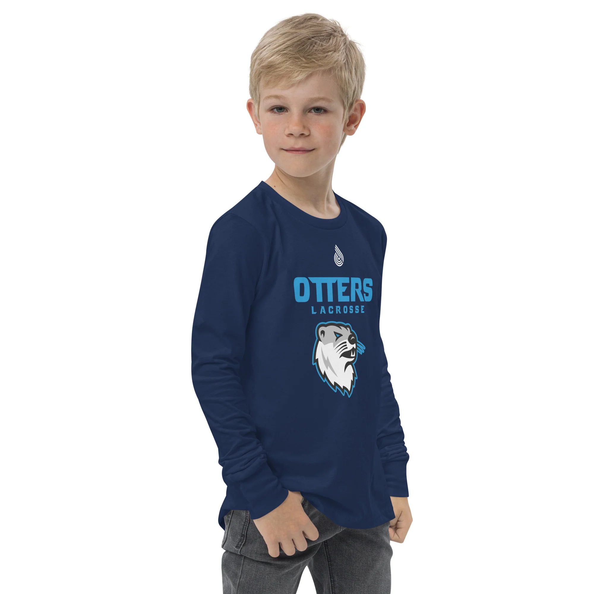 Otters Youth long sleeve tee - Image 3