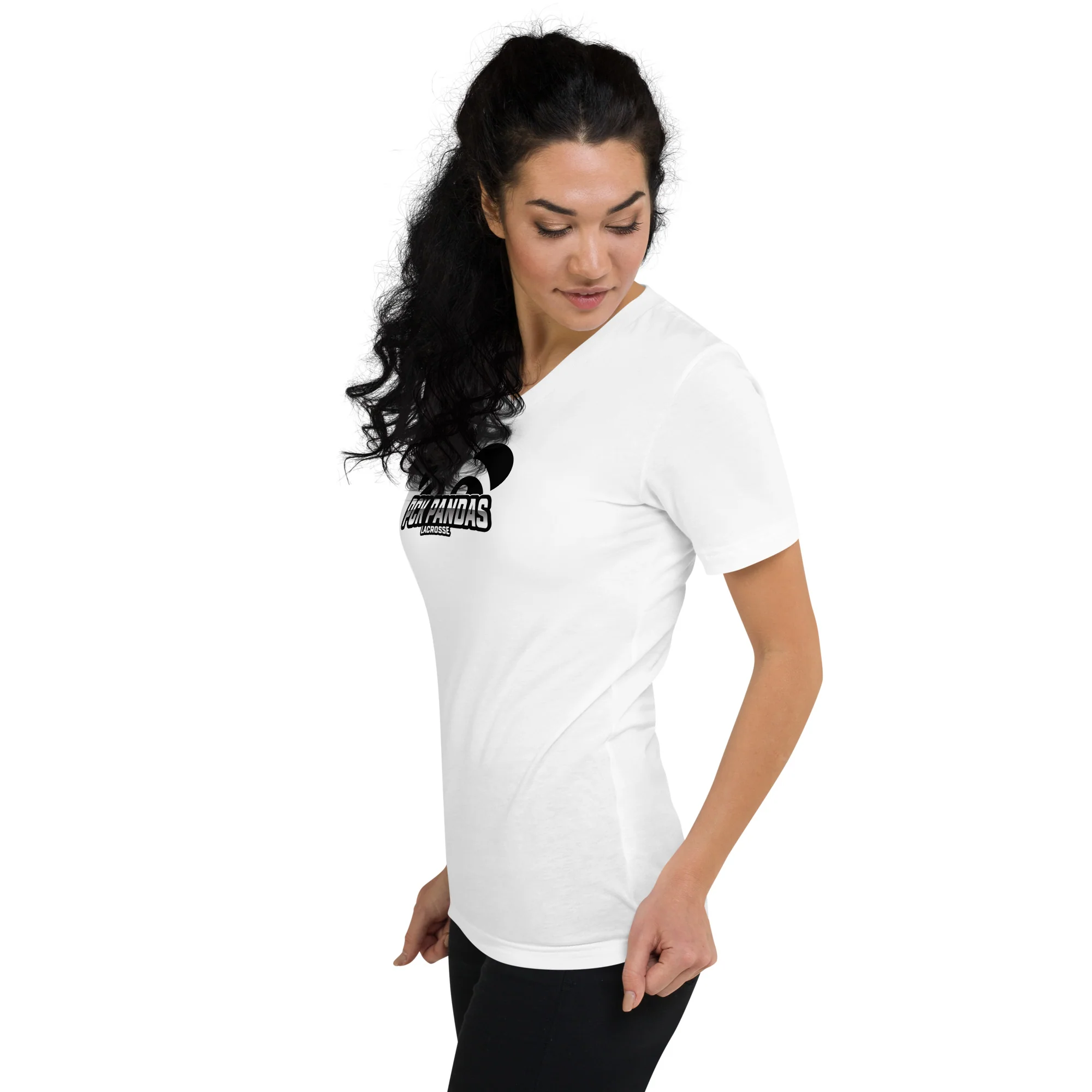 PCK Pandas Unisex V-Neck T-Shirt - Image 5