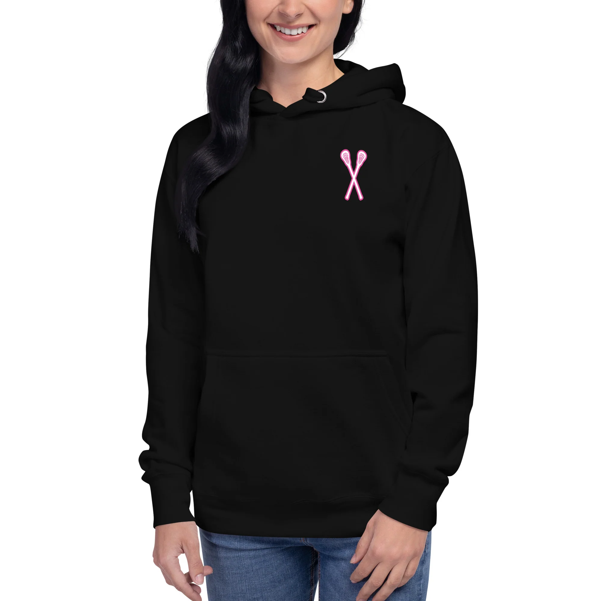 Pink Sox Unisex Hoodie - Front and Back Print - Image 2