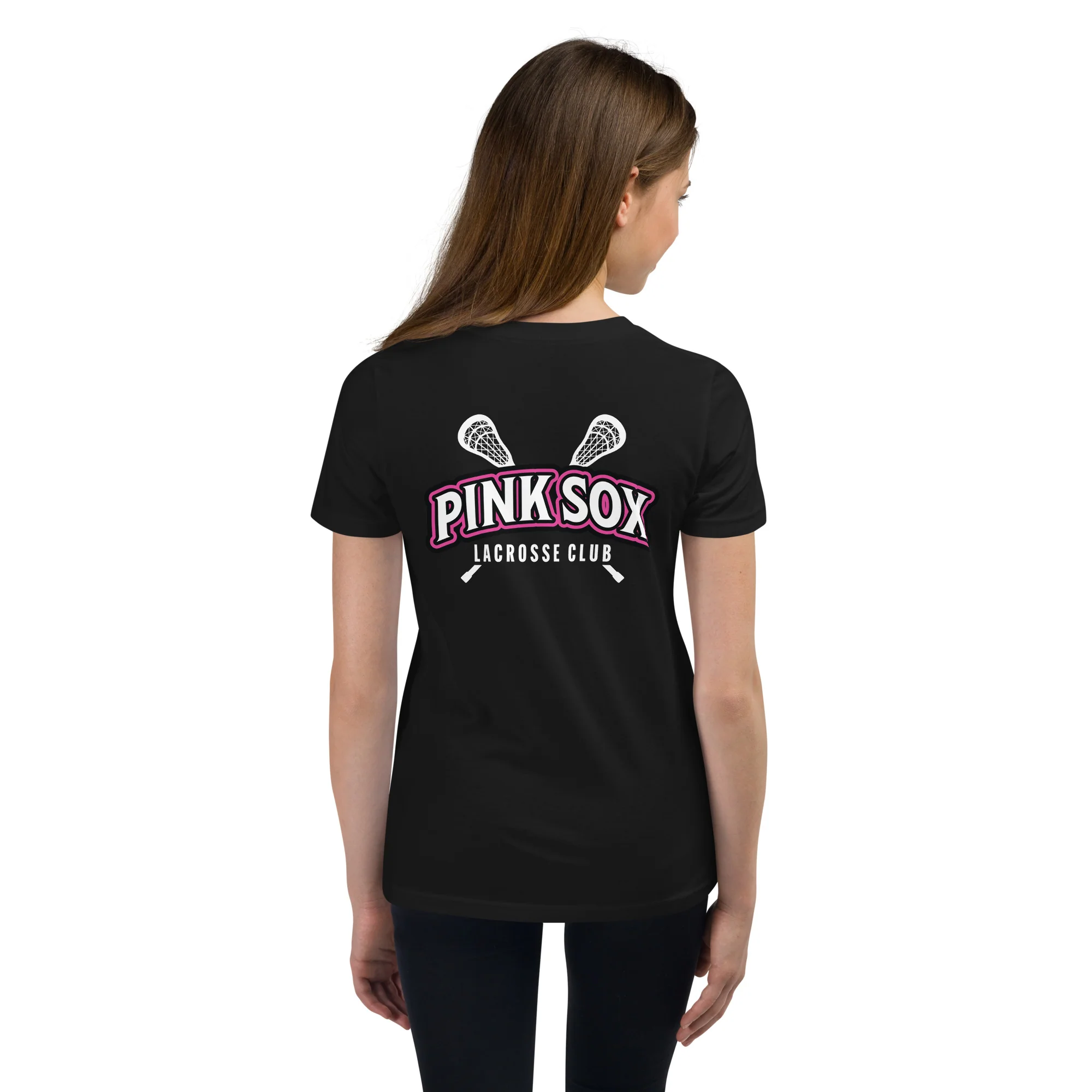 Pink Sox Youth Short Sleeve T-Shirt