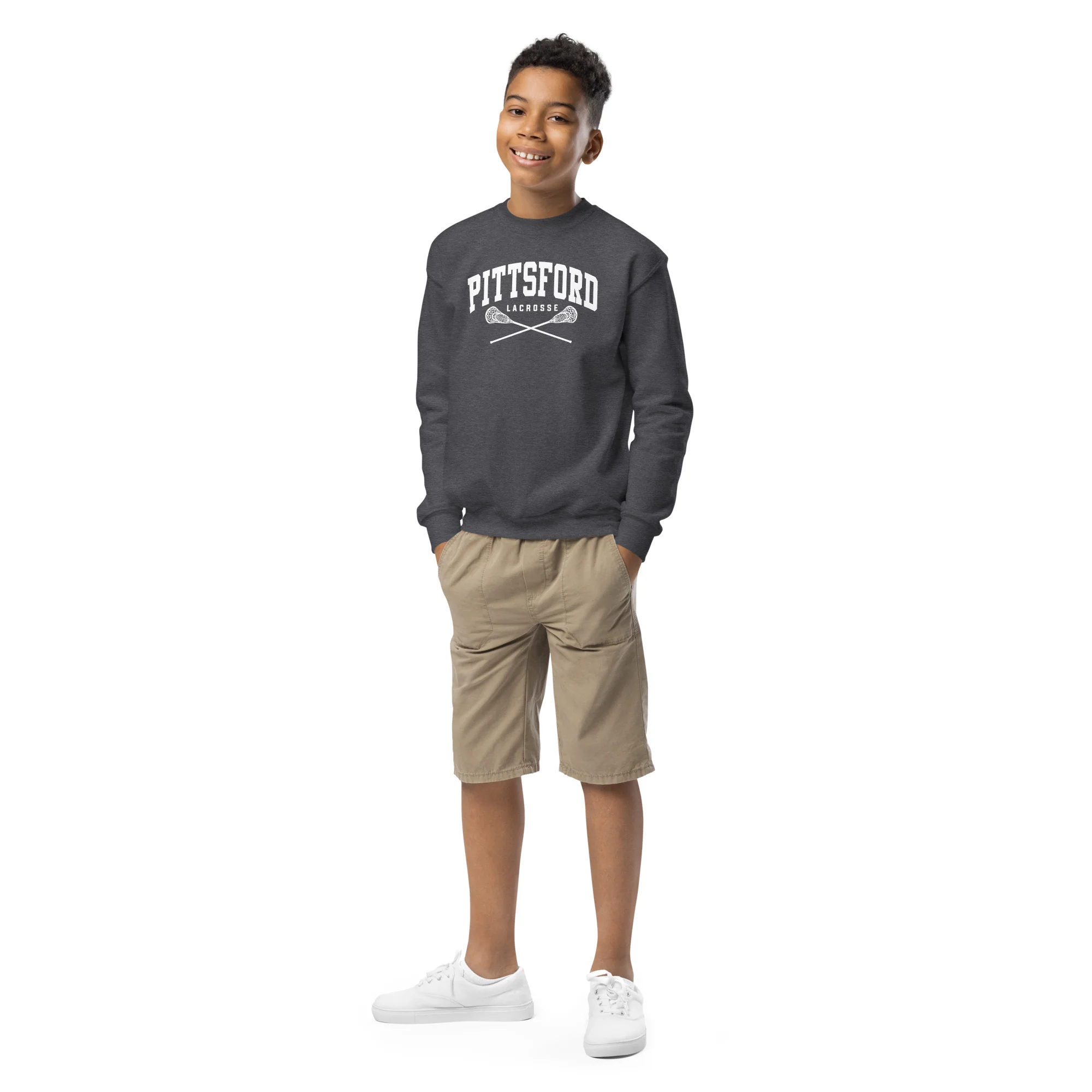 Pittsford Youth crewneck sweatshirt - Image 2