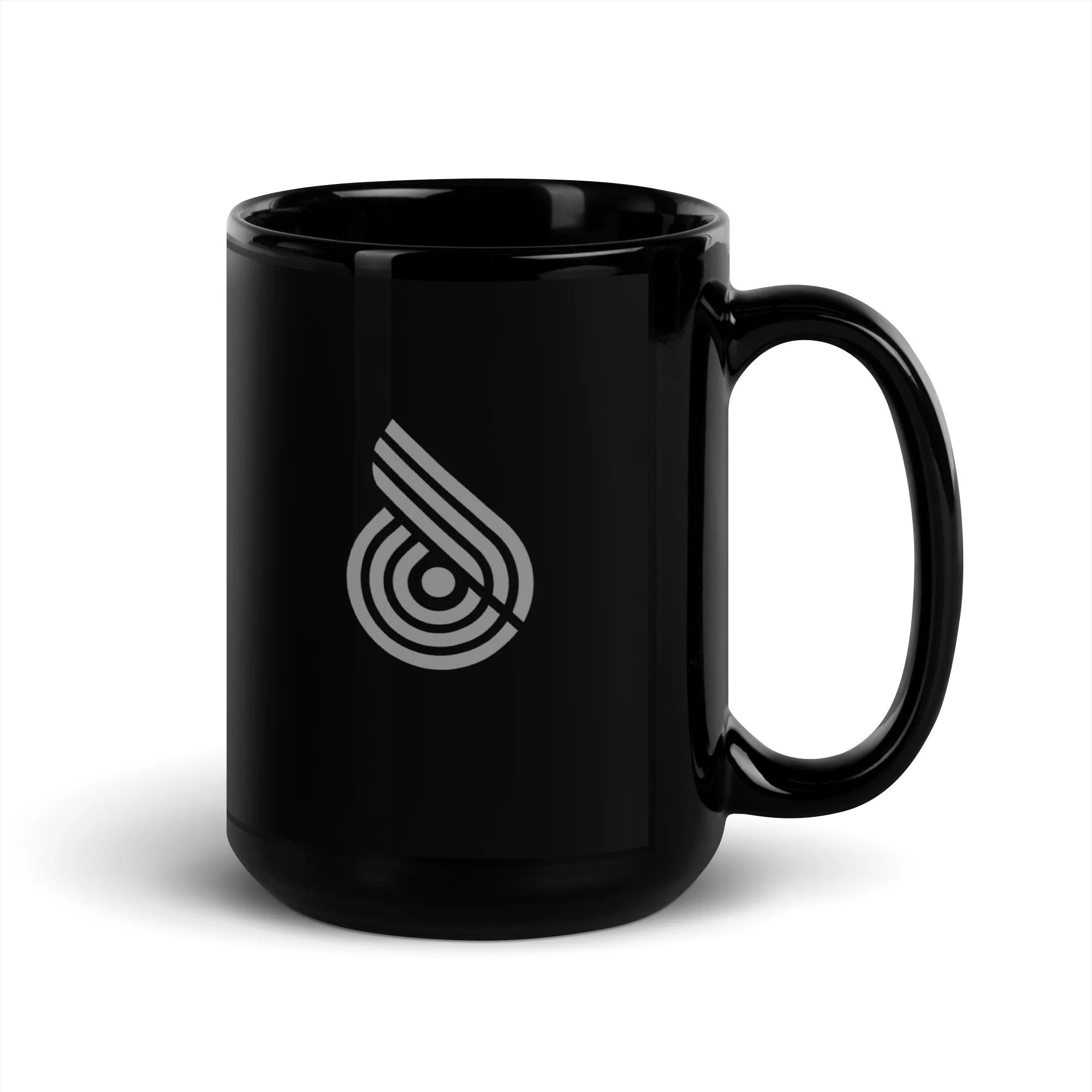 Plymouth Black Glossy Mug - Image 5