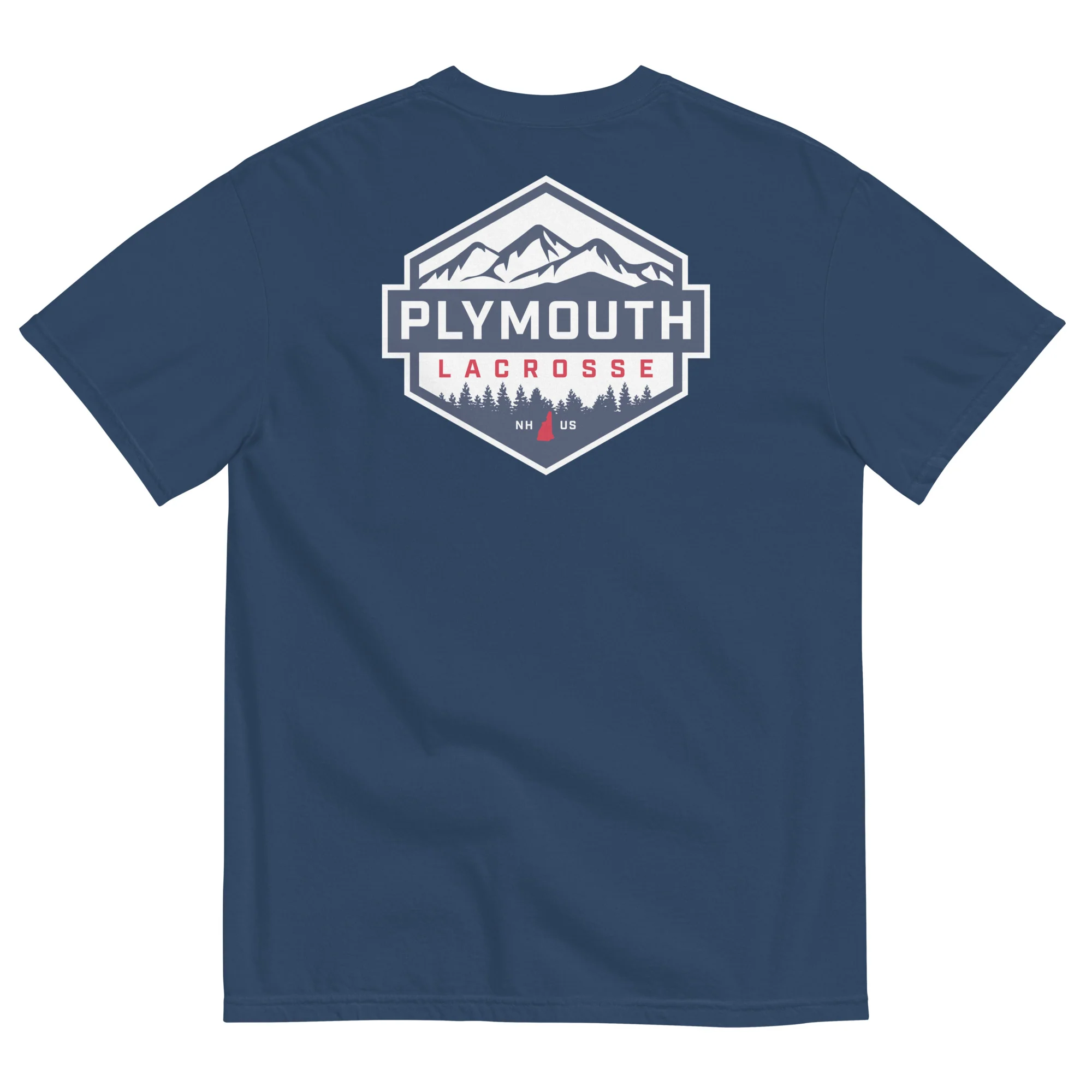 Plymouth Unisex Heavyweight T-shirt - Image 3