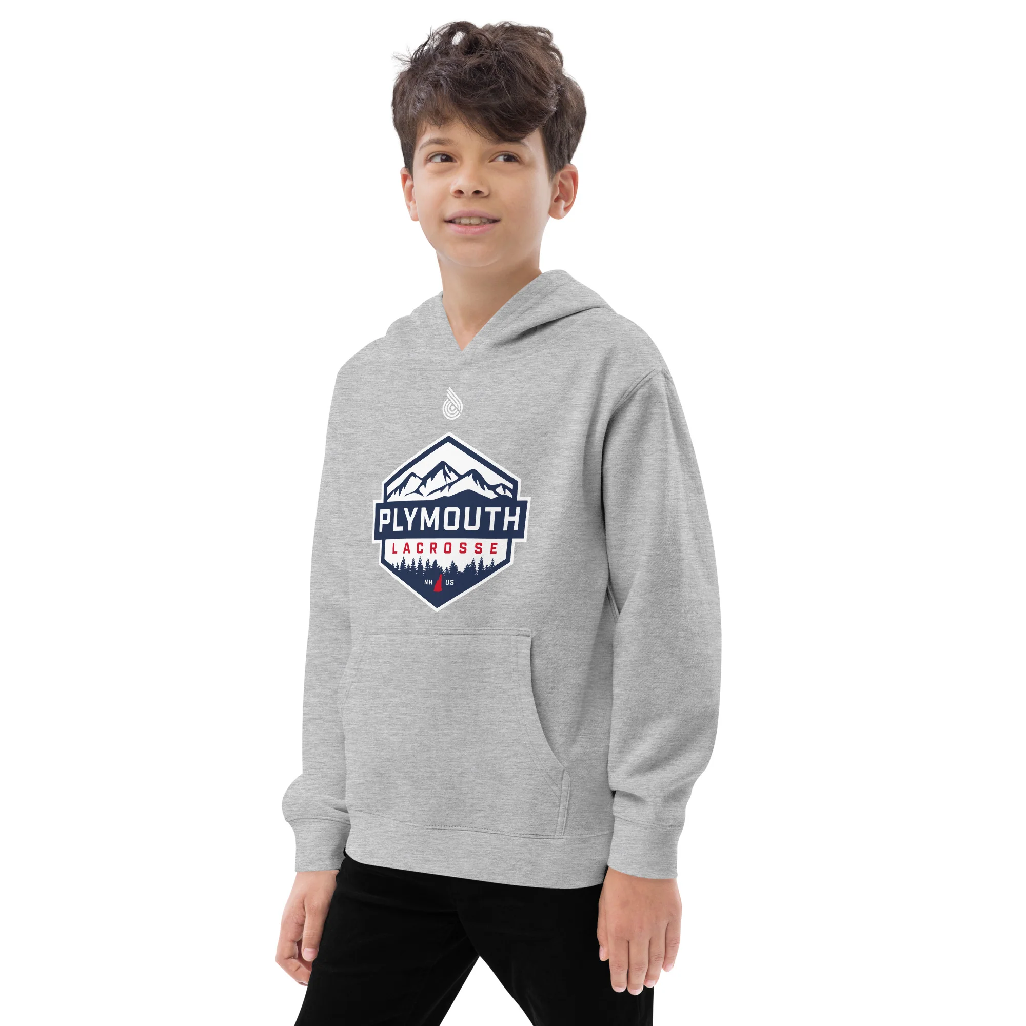 Plymouth Youth Fleece Hoodie - Image 6