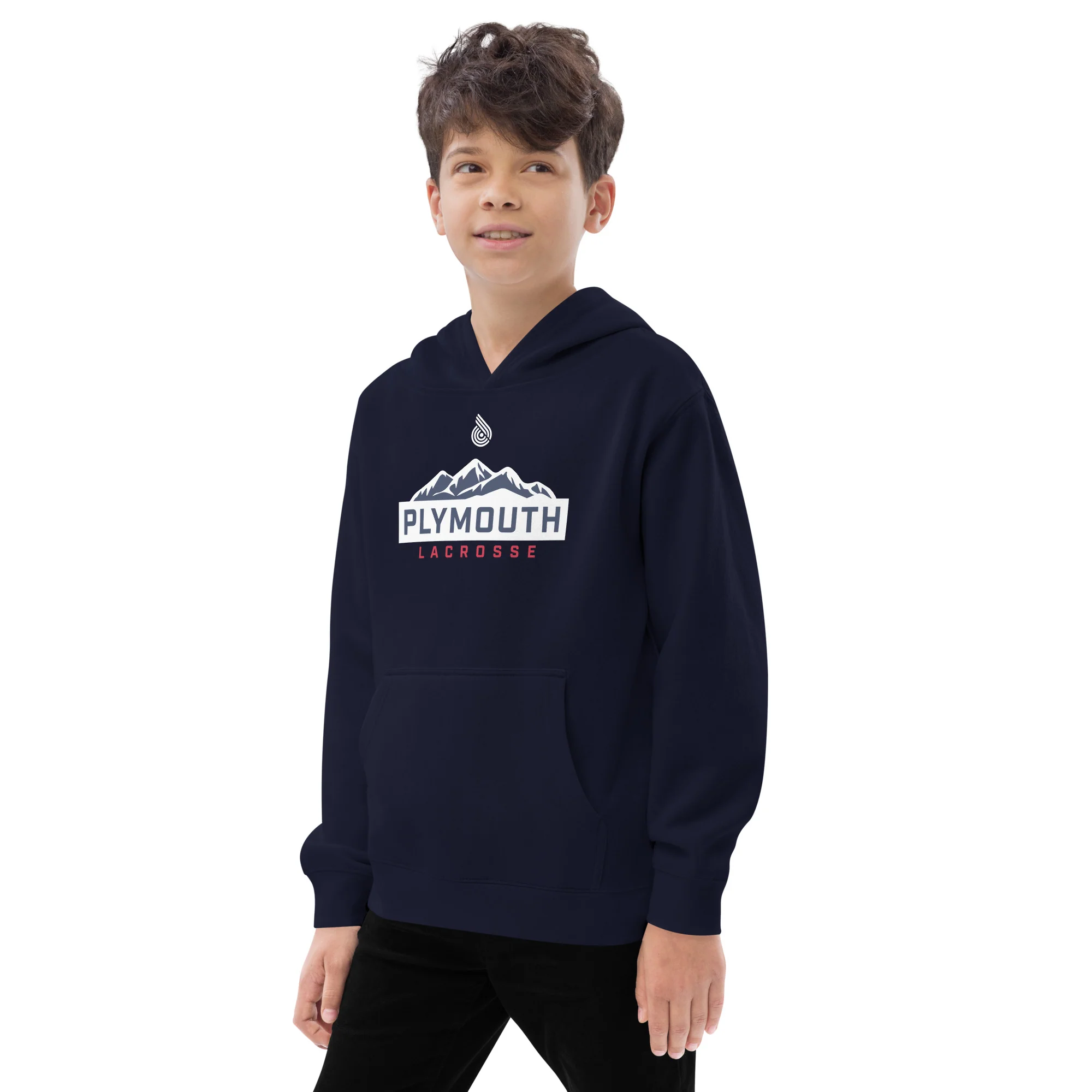 Plymouth Youth Fleece Hoodie - Image 3