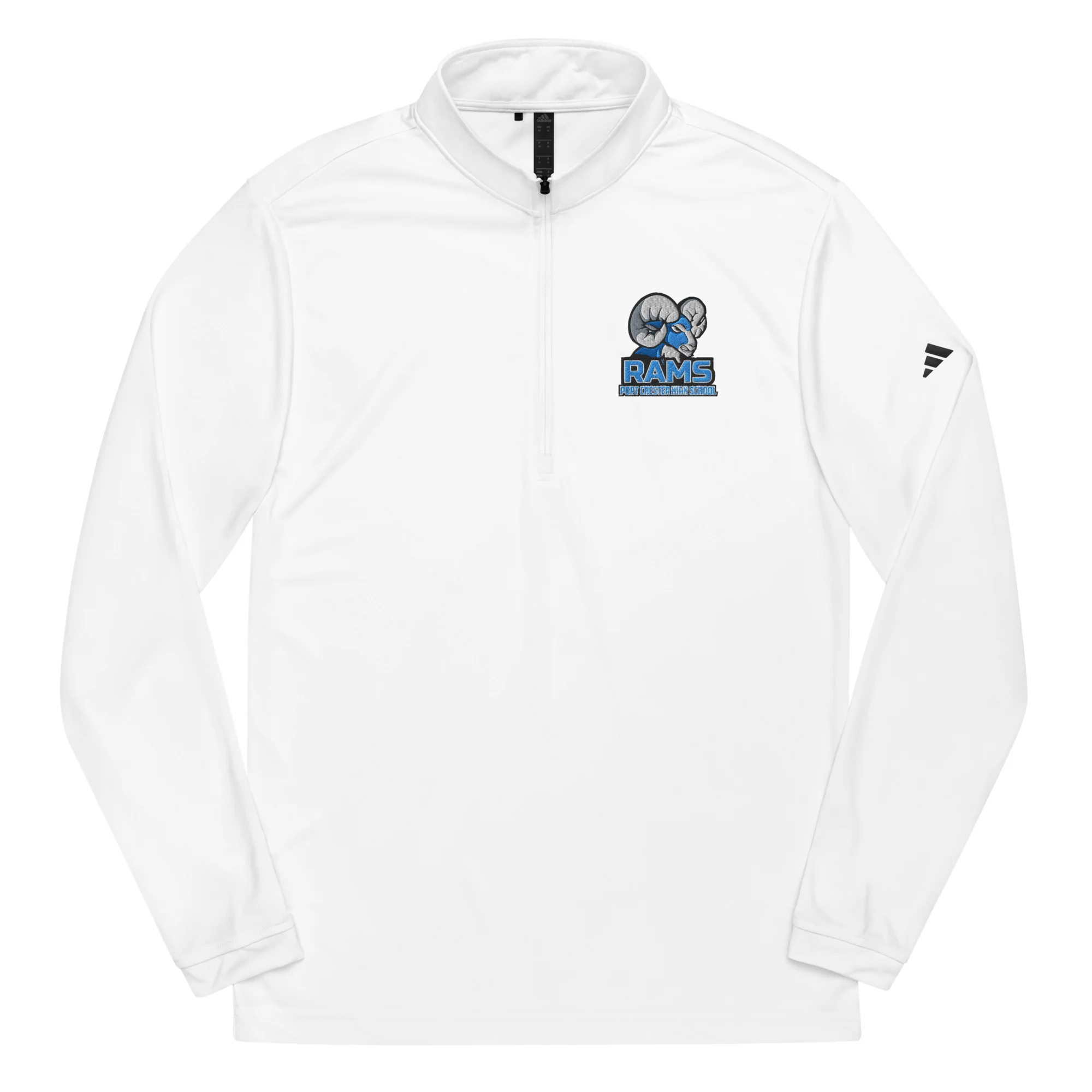 Port Chester Adidas Quarter Zip Pullover - Image 3