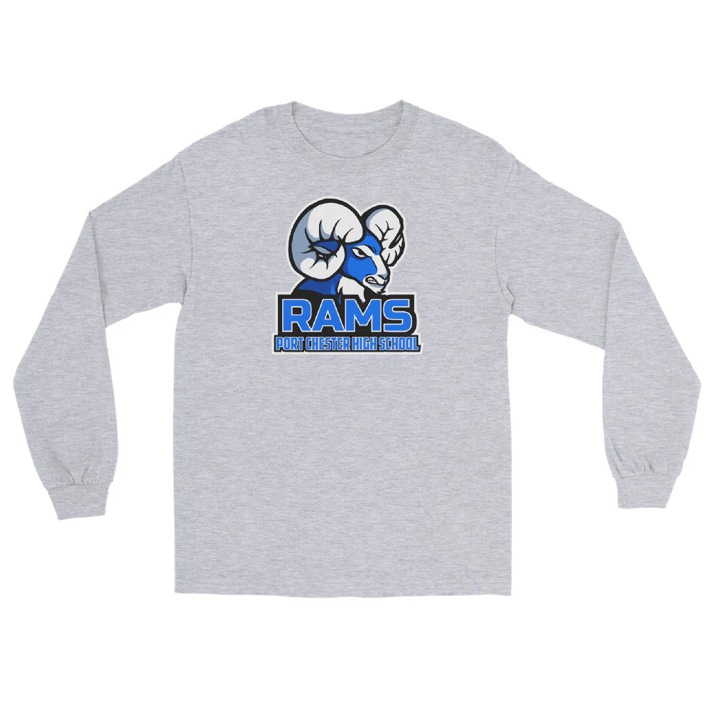 Port Chester Logo Menās Long Sleeve Shirt