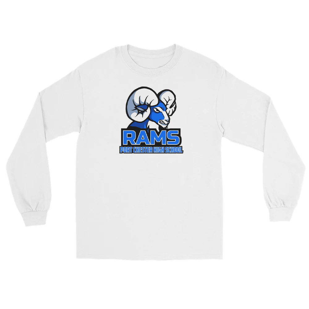 Port Chester Logo Menās Long Sleeve Shirt - Image 2