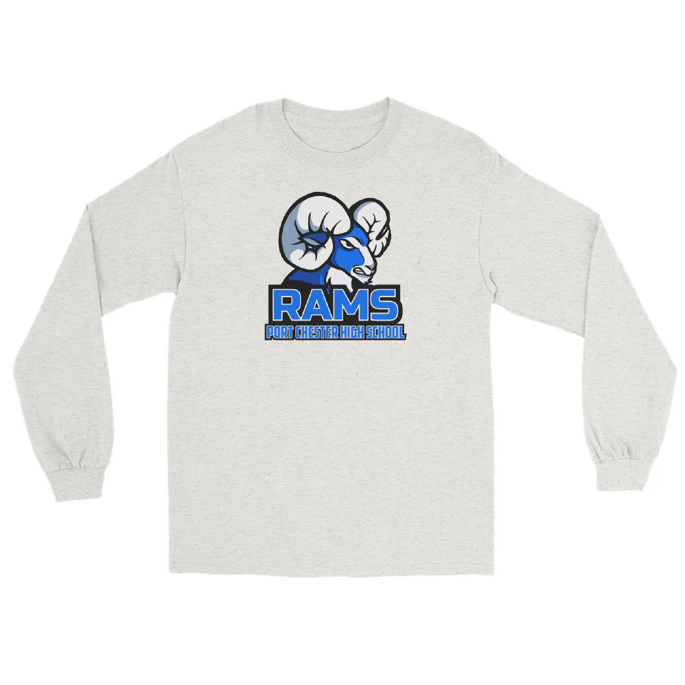 Port Chester Logo Menās Long Sleeve Shirt - Image 3
