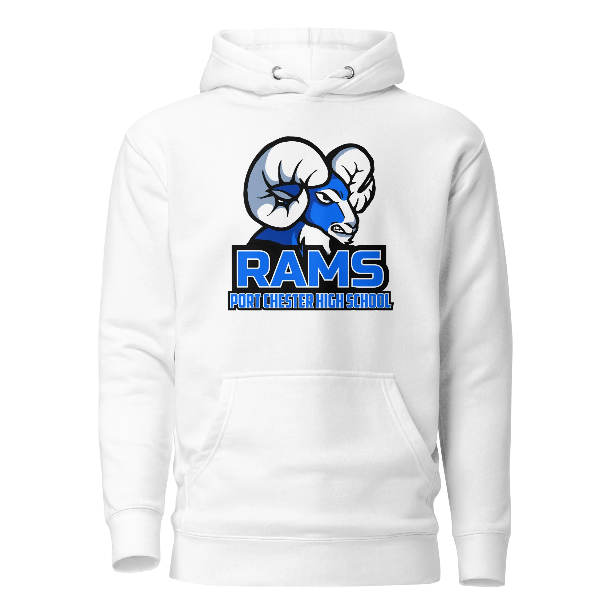 Port Chester Logo Unisex Hoodie - Image 4