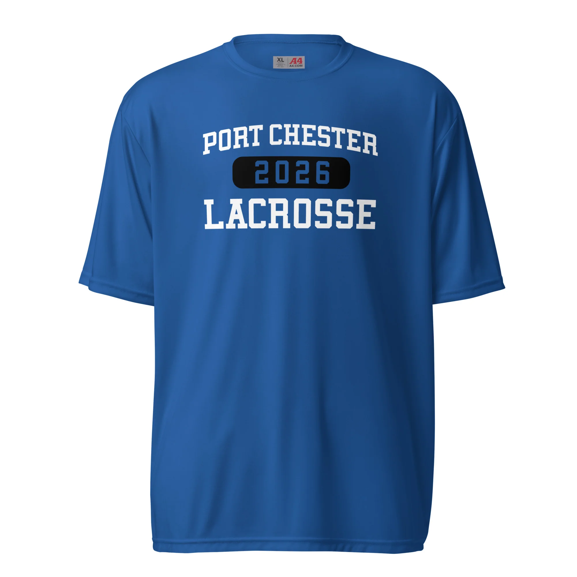 Port Chester Retro Unisex Performance T-Shirt - Image 3